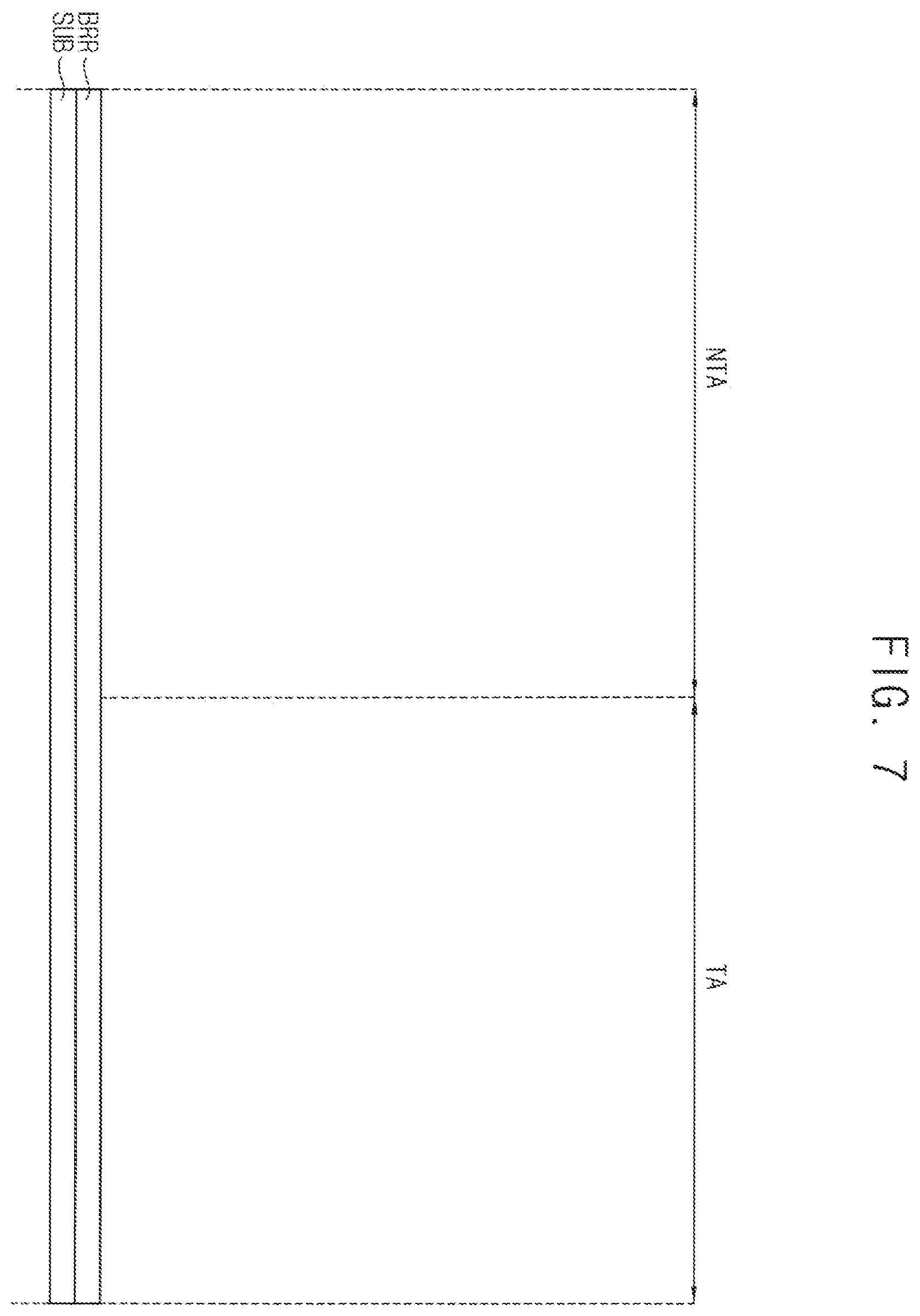 Patent US12563952 Figure 6 – Display device with aligned openings in a polarizing film and conductive layers and method of manufacturing the same