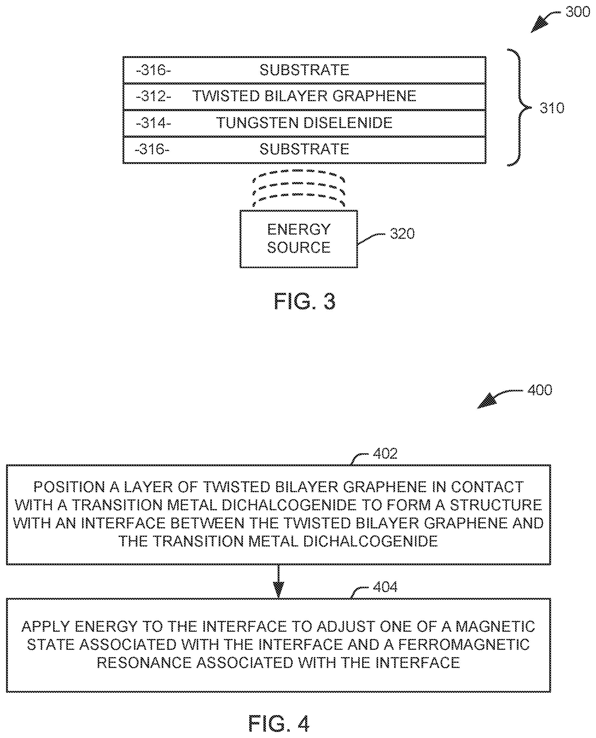 Patent US12563971 Figure 2 – Two-dimensional semiconductor structure with controllable magnetic state and ferromagnetic resonance