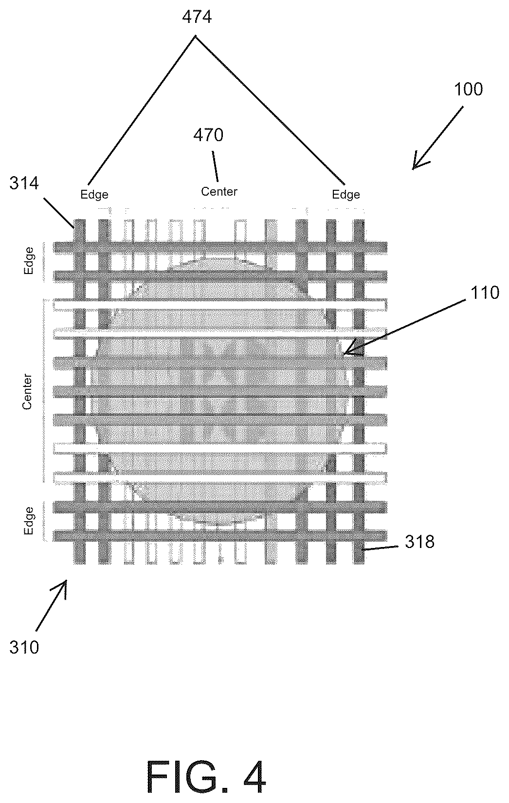 Patent US12564001 Figure 4 – Dual pyrometer systems for substrate temperature control during film deposition