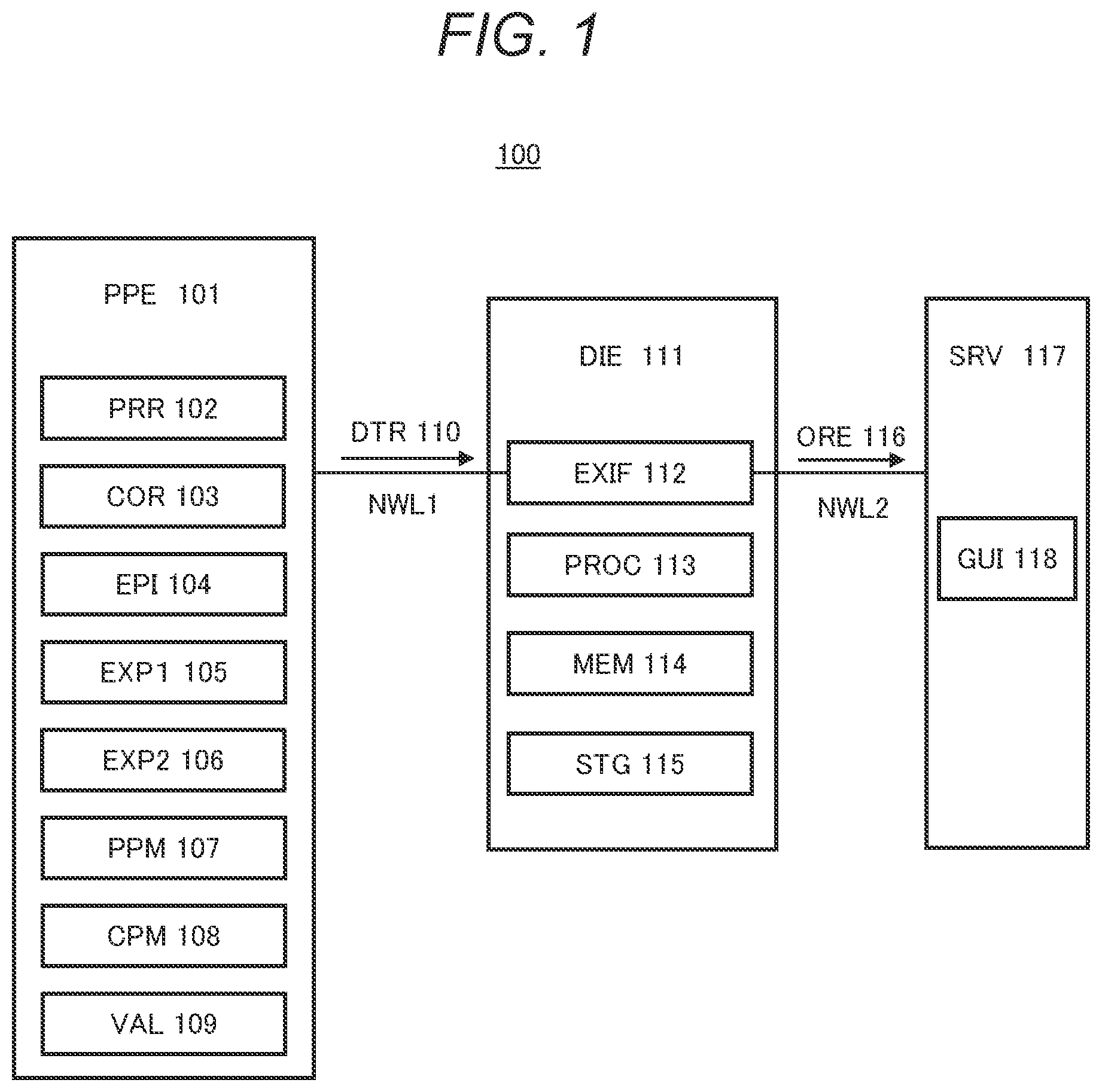 Patent US12564002 Figure 1 – Diagnostic device, semiconductor manufacturing equipment system, semiconductor equipment manufacturing system, and diagnostic method