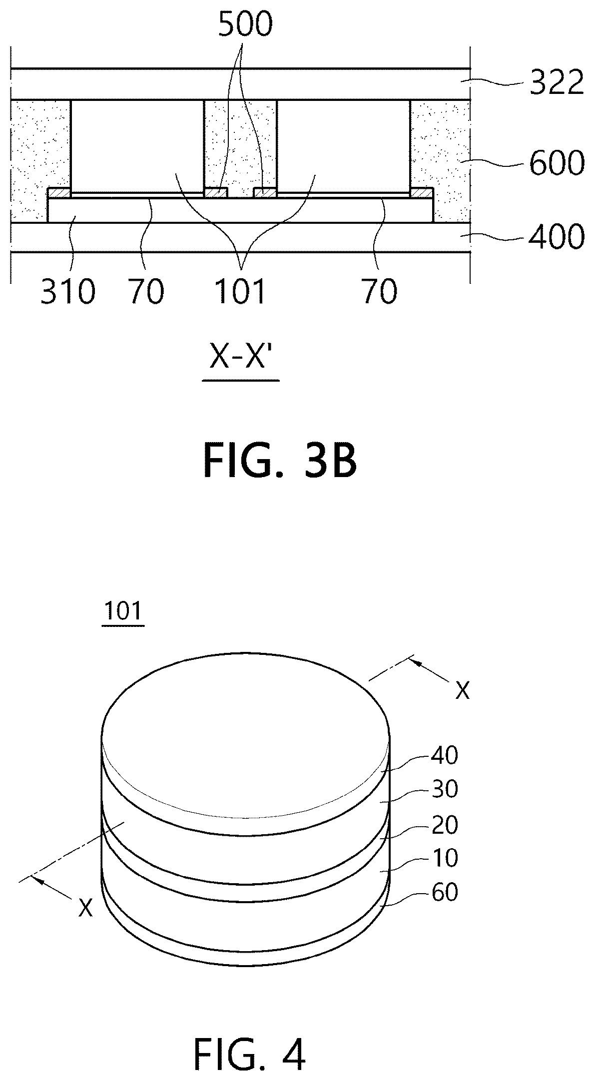 Patent US12564005 Figure 5 – Ultra-thin transfer film of ultra-thin LED element for manufacturing ultra-thin LED electrode assembly using laser-assisted multi-chip transfer printing, ultra-thin LED electrode assembly, and manufacturing method thereof