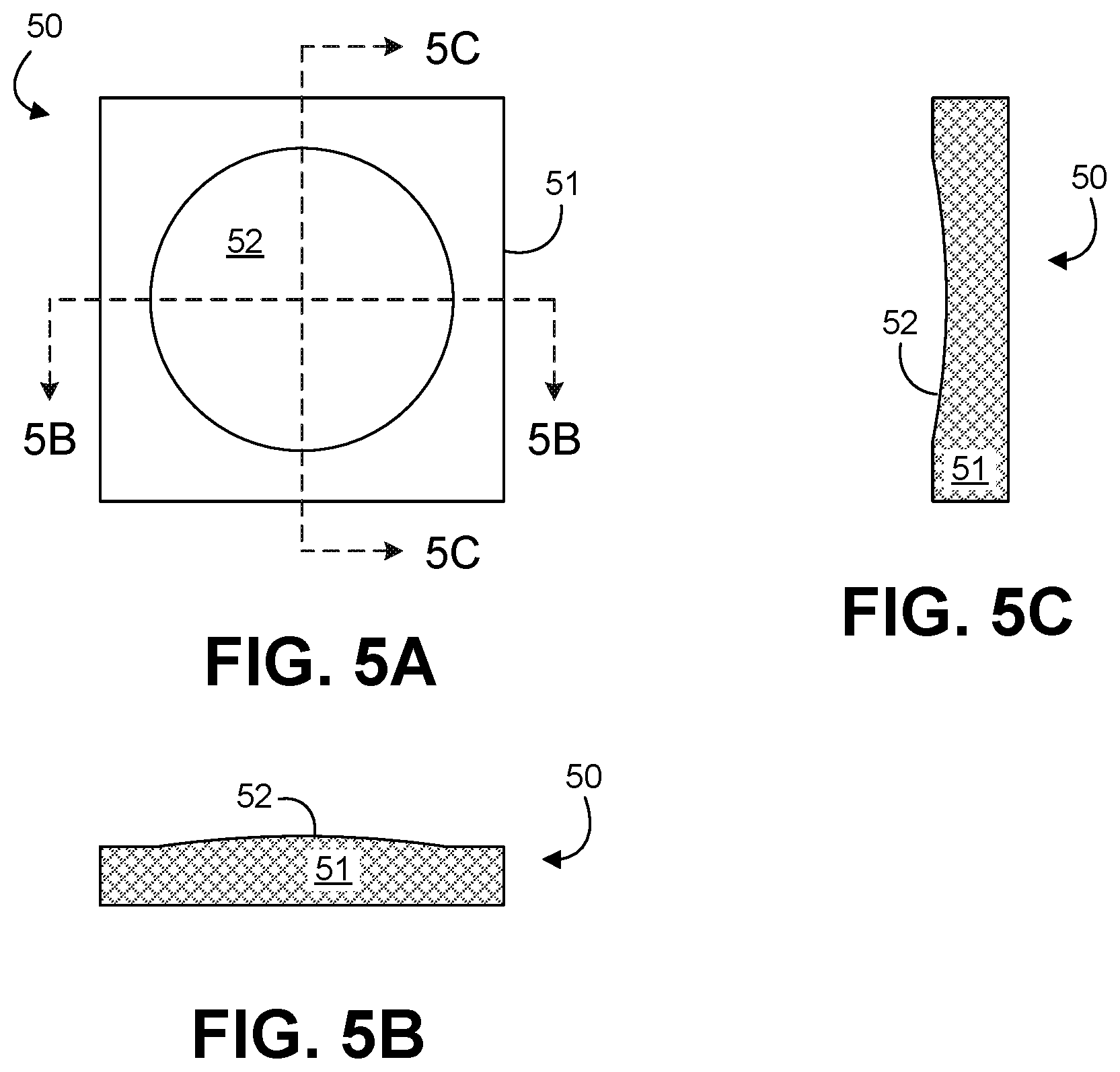 Patent US12564010 Figure 3 – Chuck with non-flat shaped surface