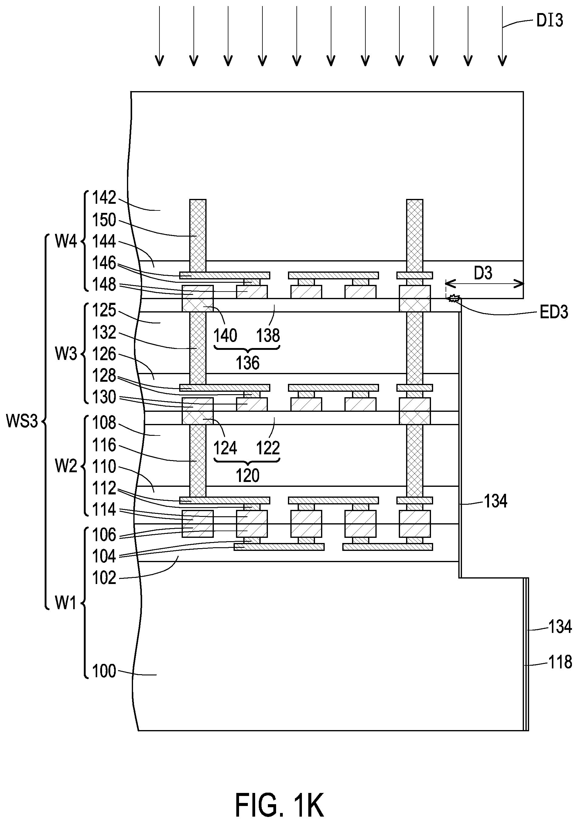 Patent US12564017 Figure 11 – Wafer stacking method