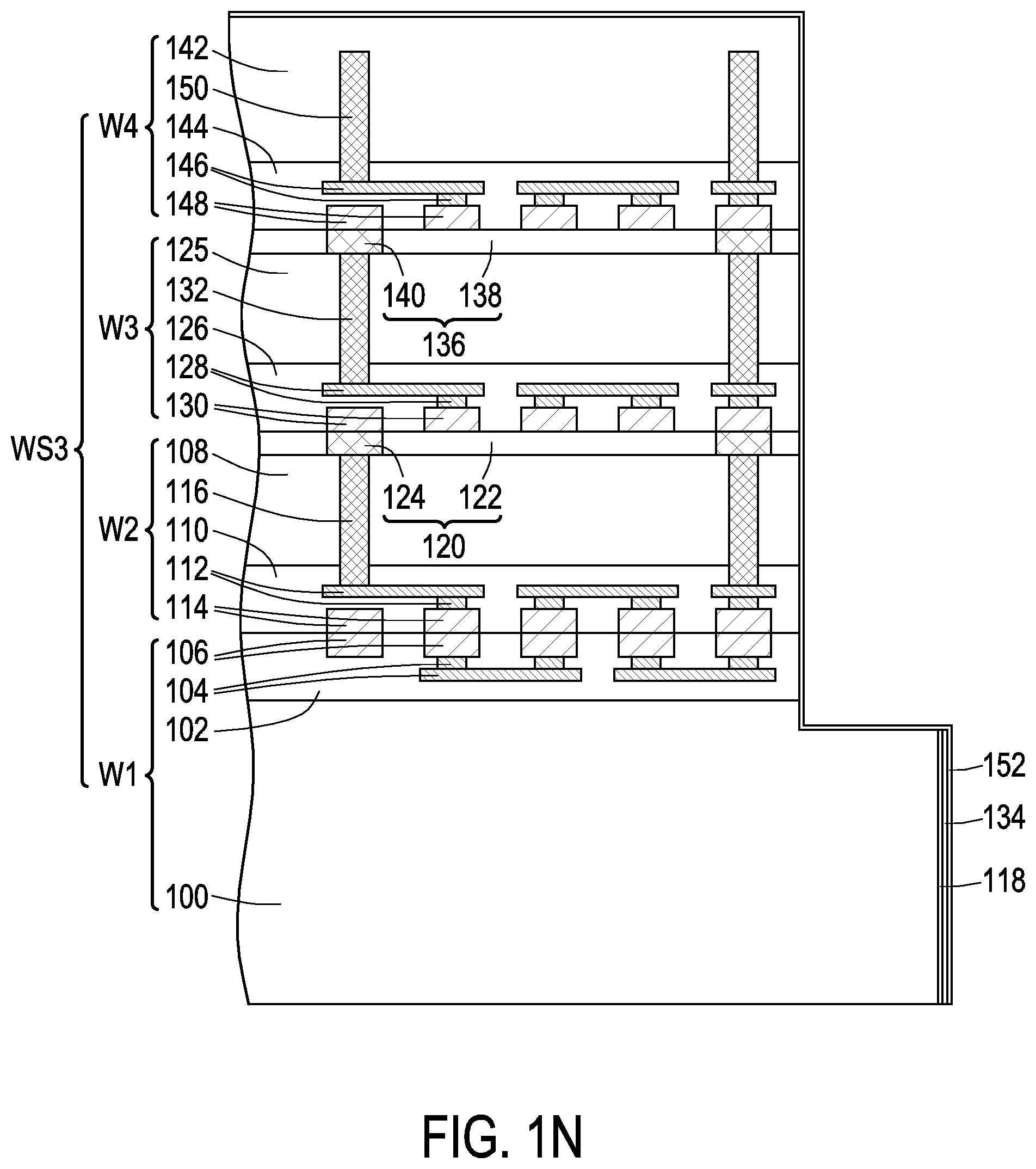 Patent US12564017 Figure 14 – Wafer stacking method