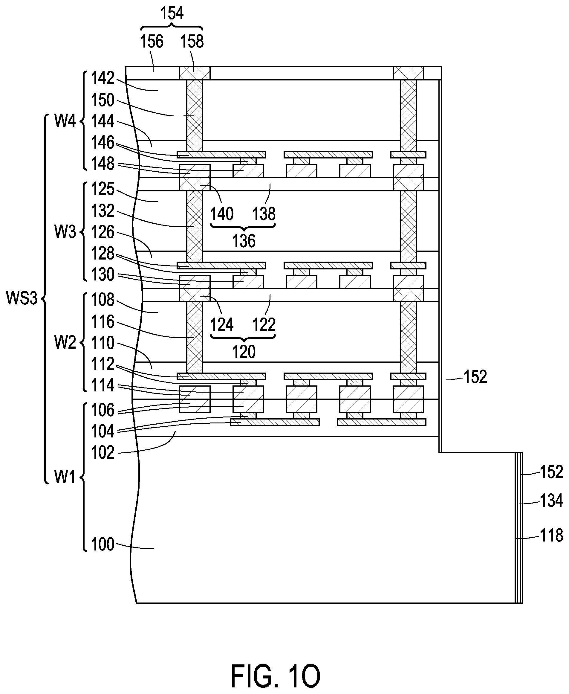 Patent US12564017 Figure 15 – Wafer stacking method