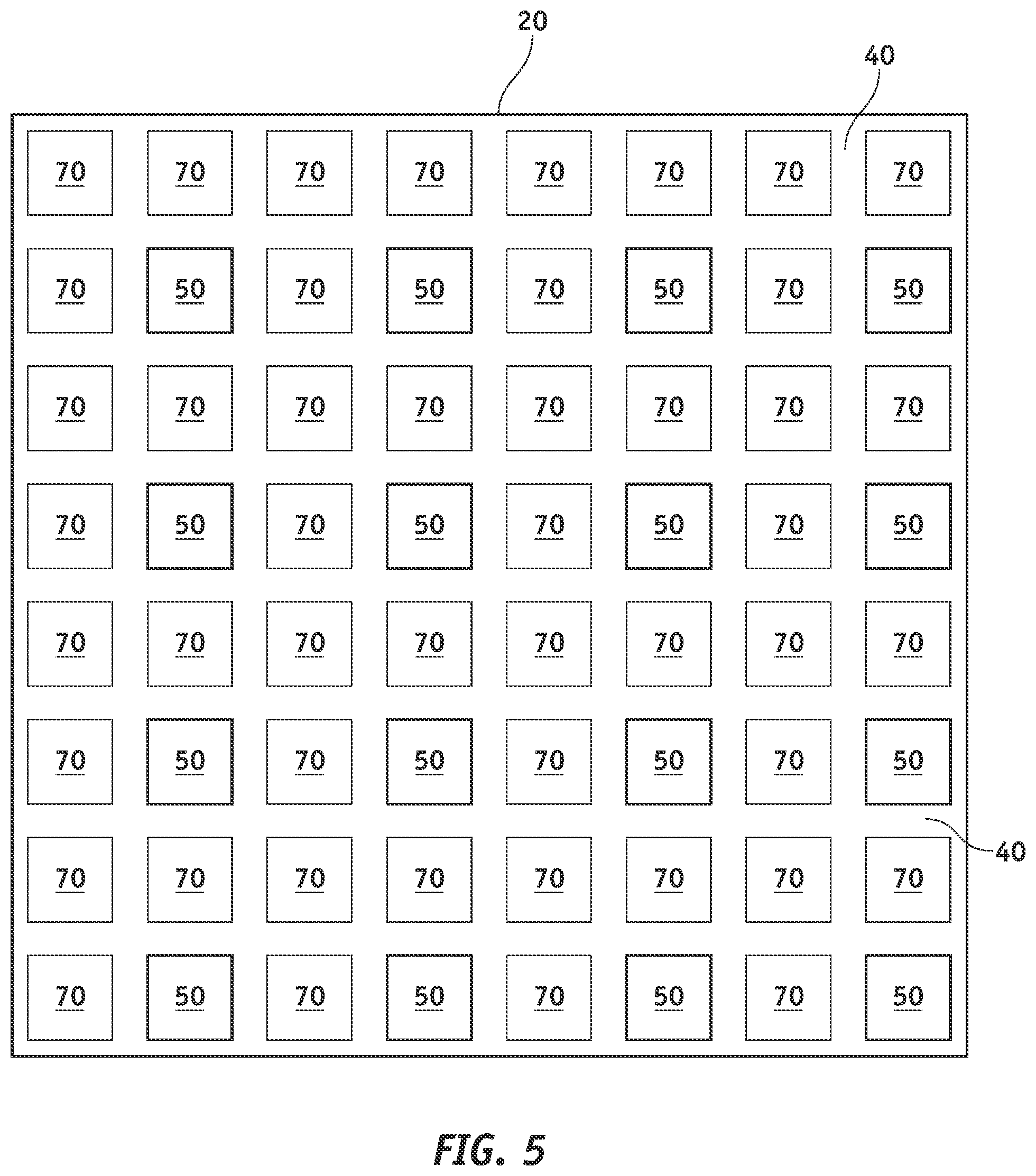 Patent US12564019 Figure 4 – Wafer fabrication process and devices with extended peripheral die area