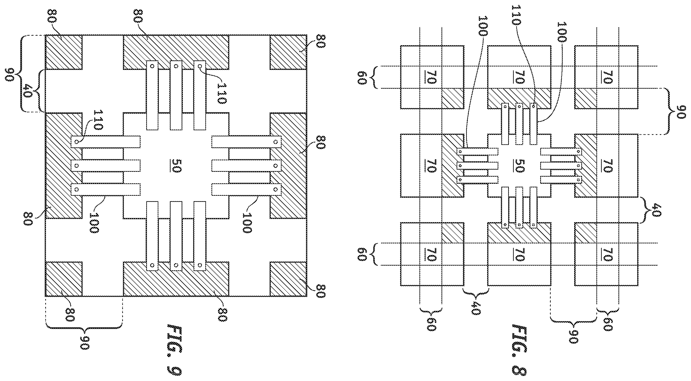 Patent US12564019 Figure 6 – Wafer fabrication process and devices with extended peripheral die area