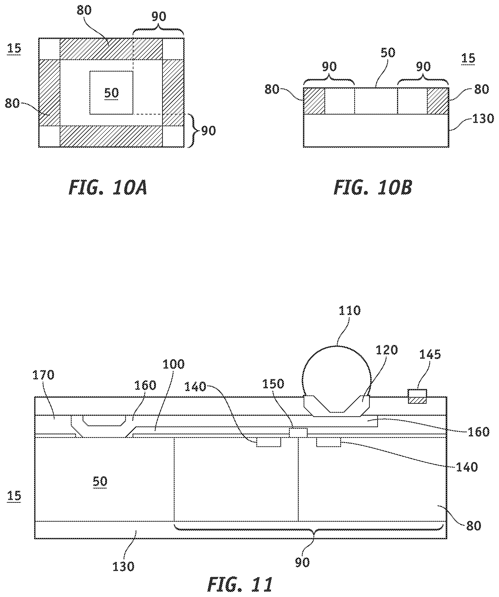 Patent US12564019 Figure 7 – Wafer fabrication process and devices with extended peripheral die area