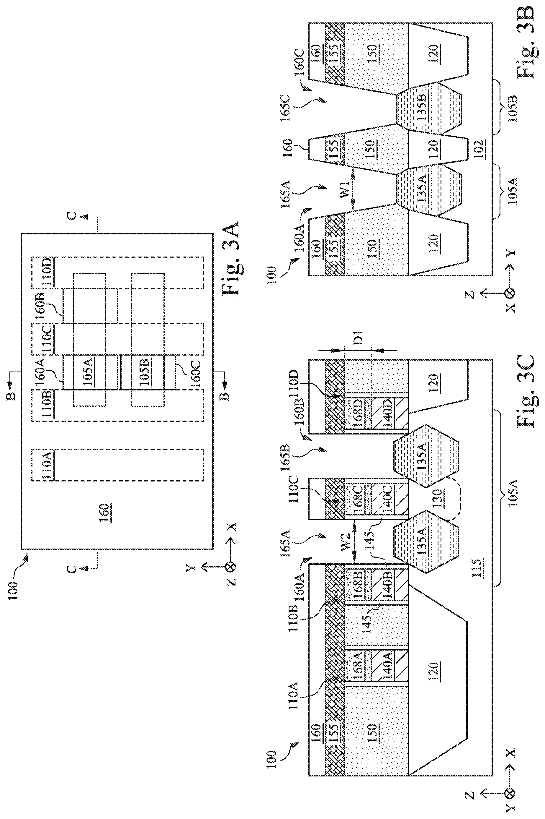 Patent US12564028 Figure 3 – Dielectric layers having nitrogen-containing crusted surfaces
