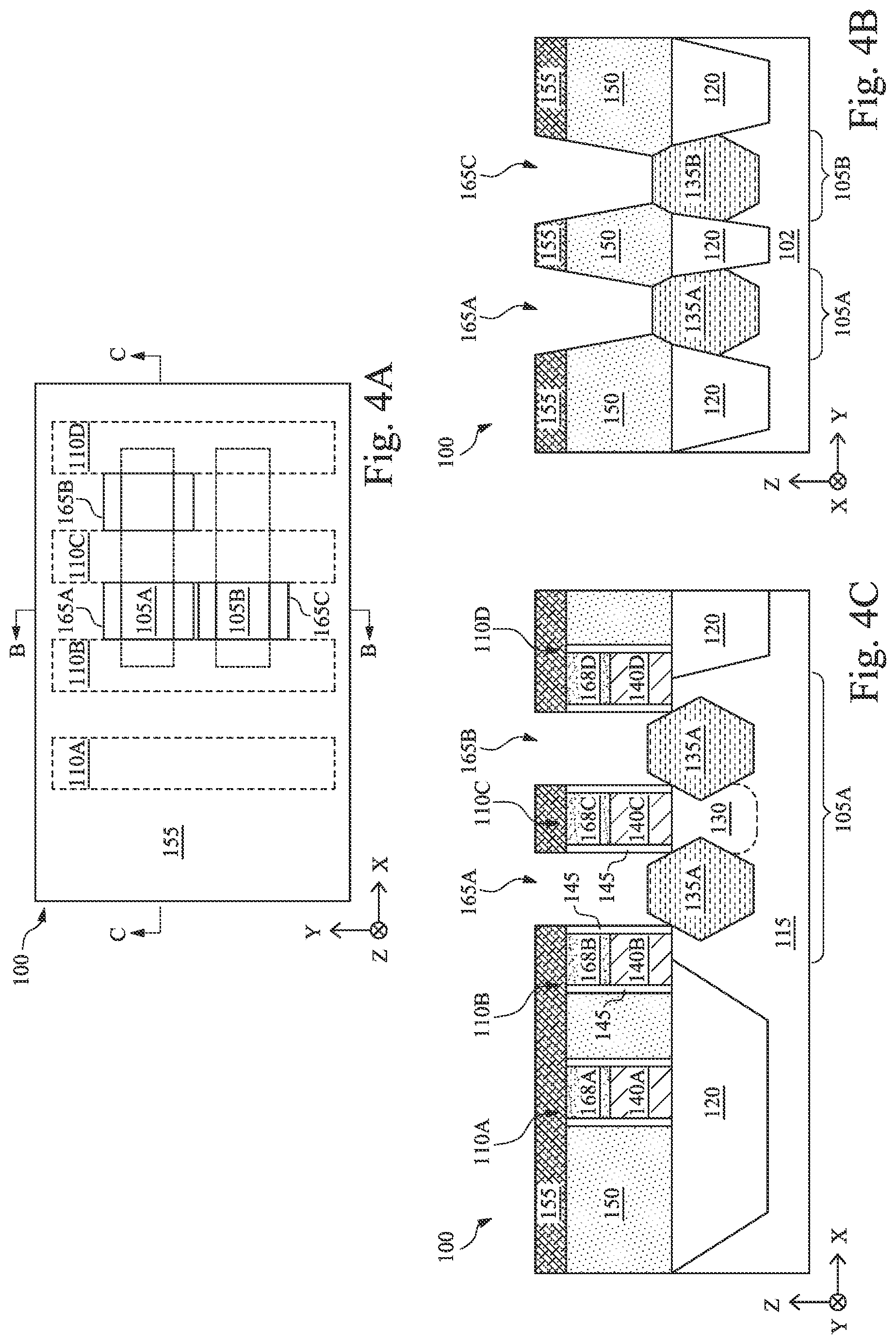 Patent US12564028 Figure 4 – Dielectric layers having nitrogen-containing crusted surfaces