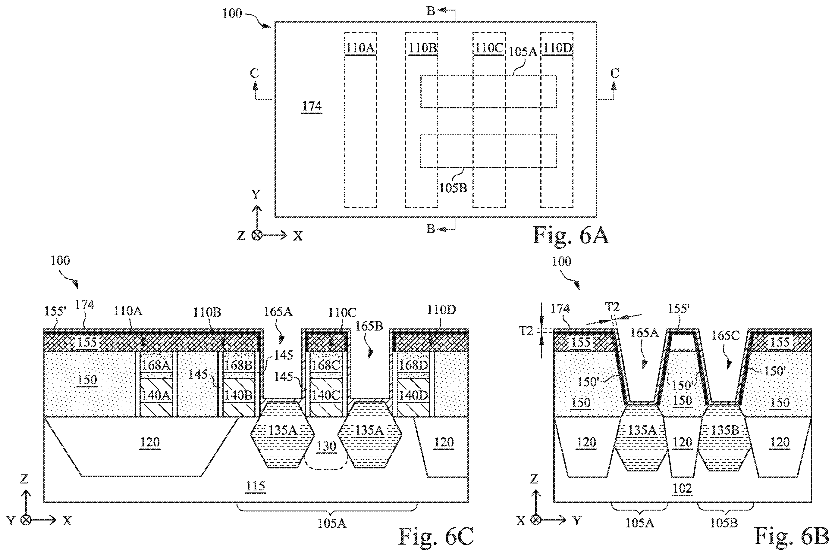 Patent US12564028 Figure 6 – Dielectric layers having nitrogen-containing crusted surfaces