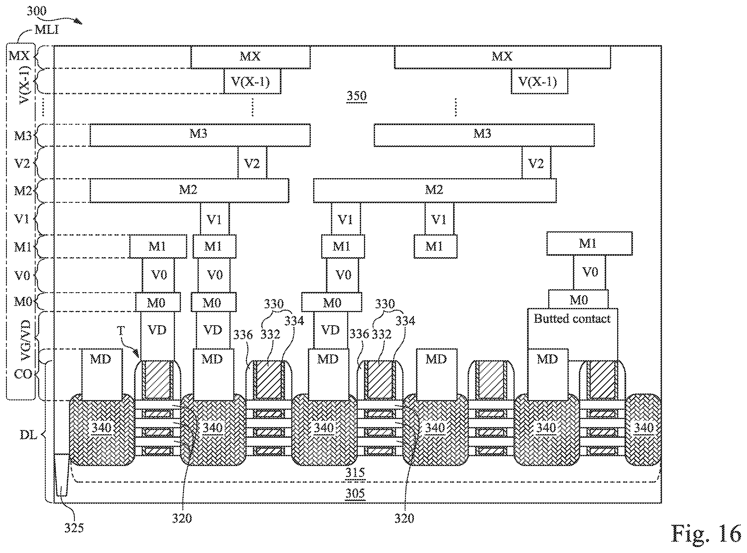 Patent US12564028 Figure 16 – Dielectric layers having nitrogen-containing crusted surfaces