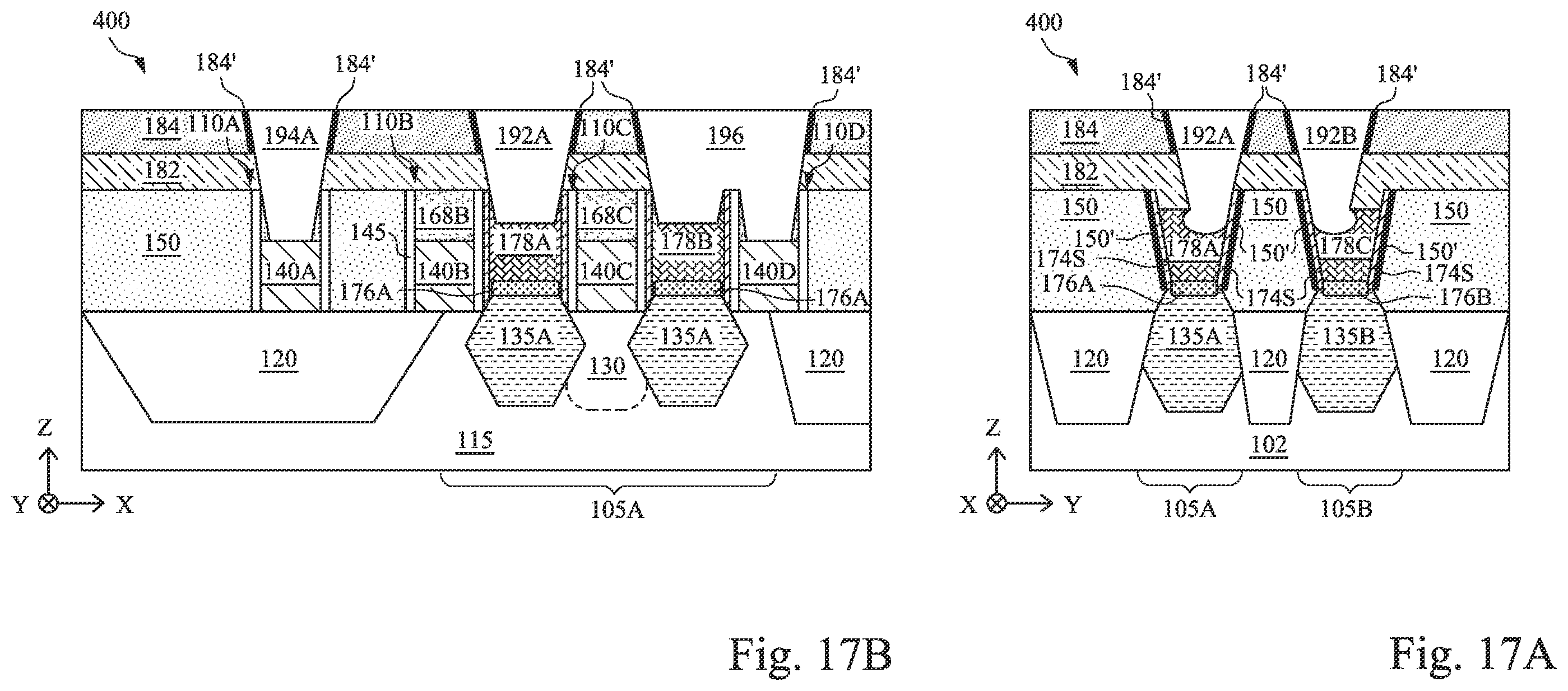 Patent US12564028 Figure 17 – Dielectric layers having nitrogen-containing crusted surfaces