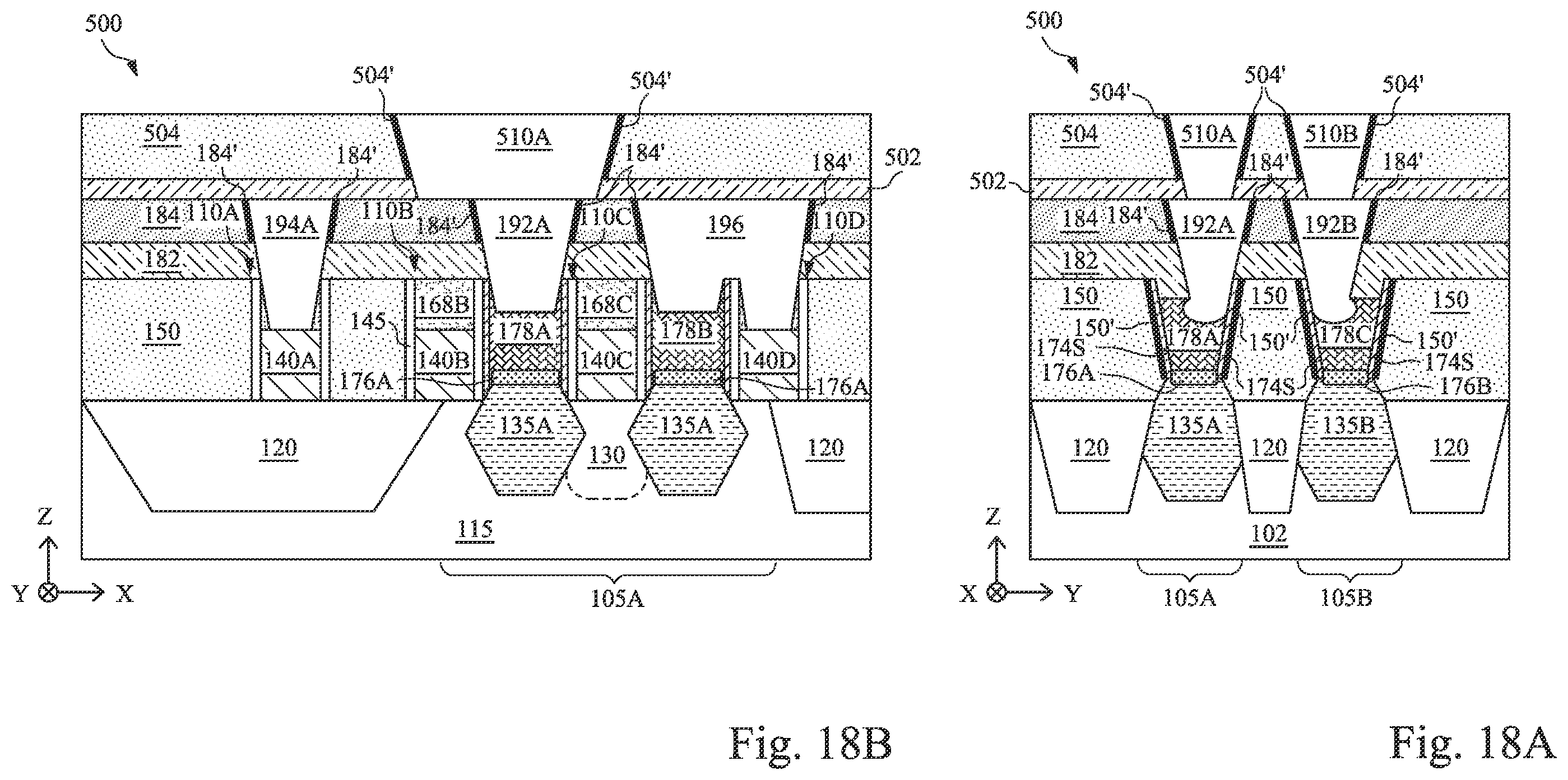 Patent US12564028 Figure 18 – Dielectric layers having nitrogen-containing crusted surfaces