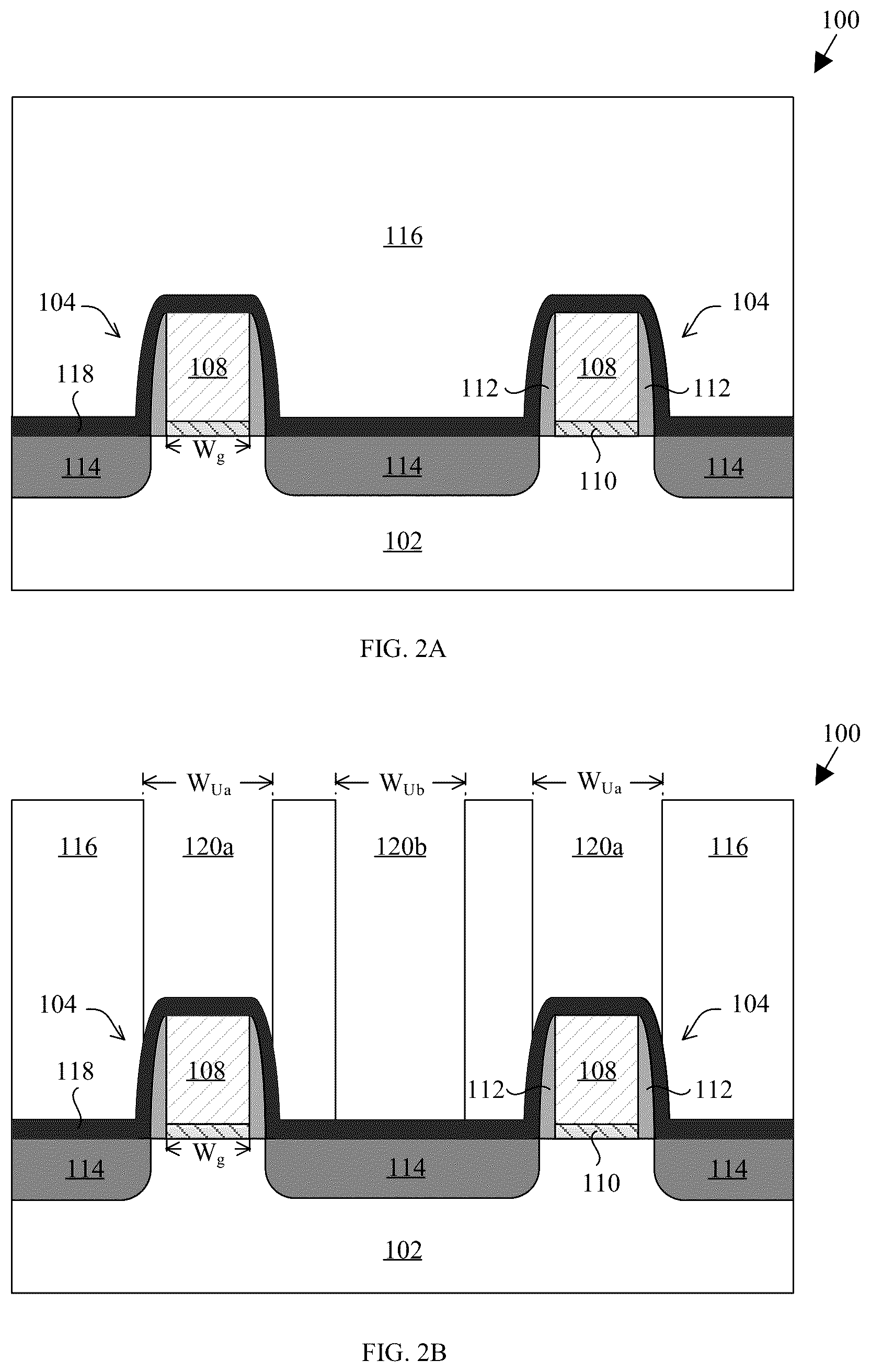 Patent US12564029 Figure 2 – Contact via structures of semiconductor devices