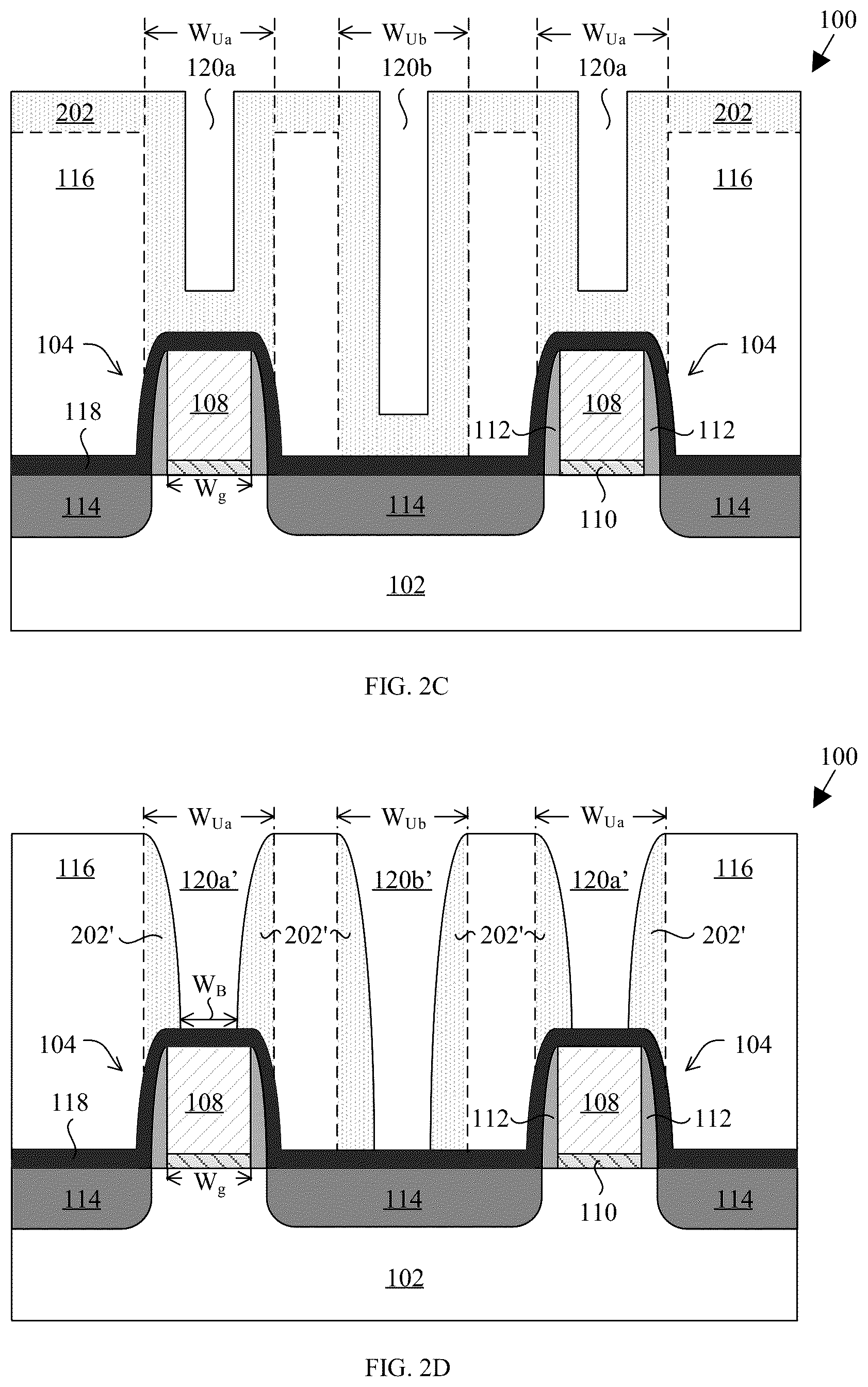 Patent US12564029 Figure 3 – Contact via structures of semiconductor devices