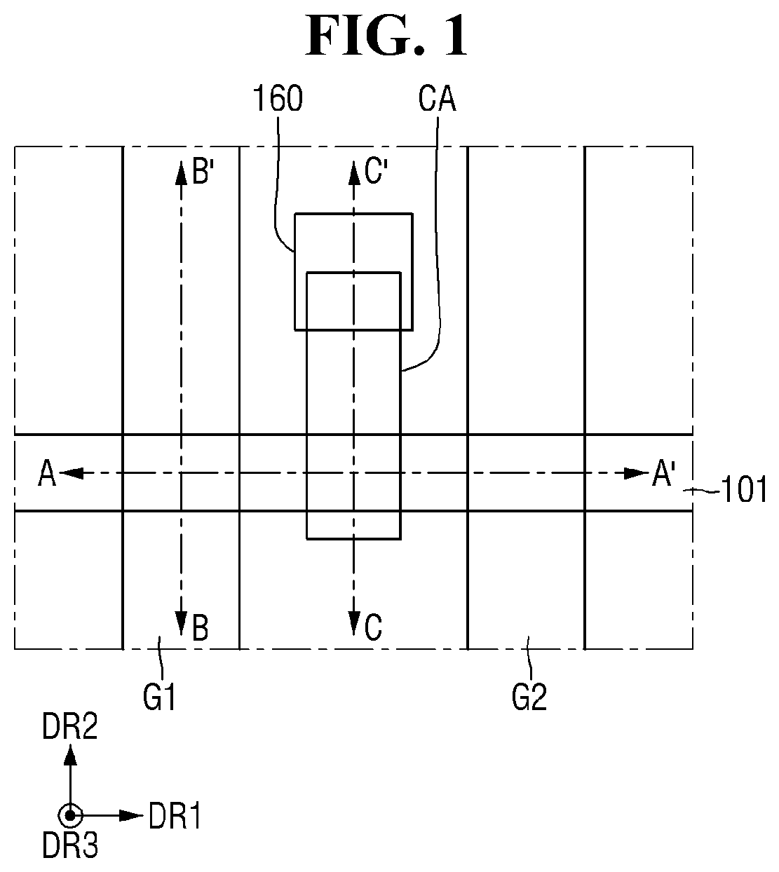 Patent US12564032 Figure 1 – Semiconductor device with improved reliability of a connection relation between a through via and a lower wiring layer