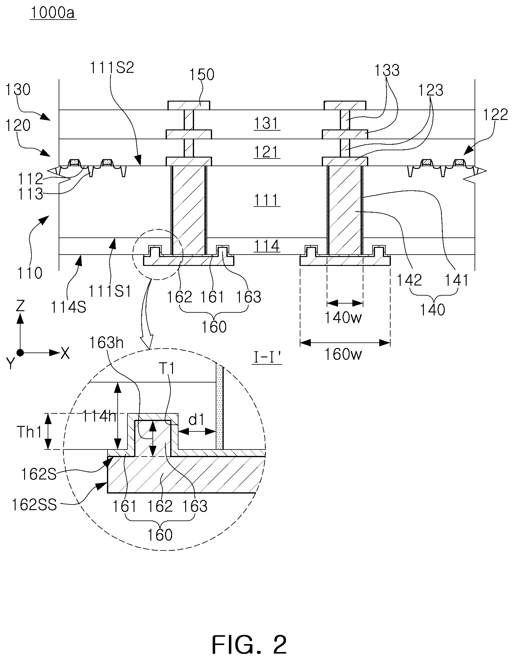 Patent US12564034 Figure 2 – Semiconductor packages