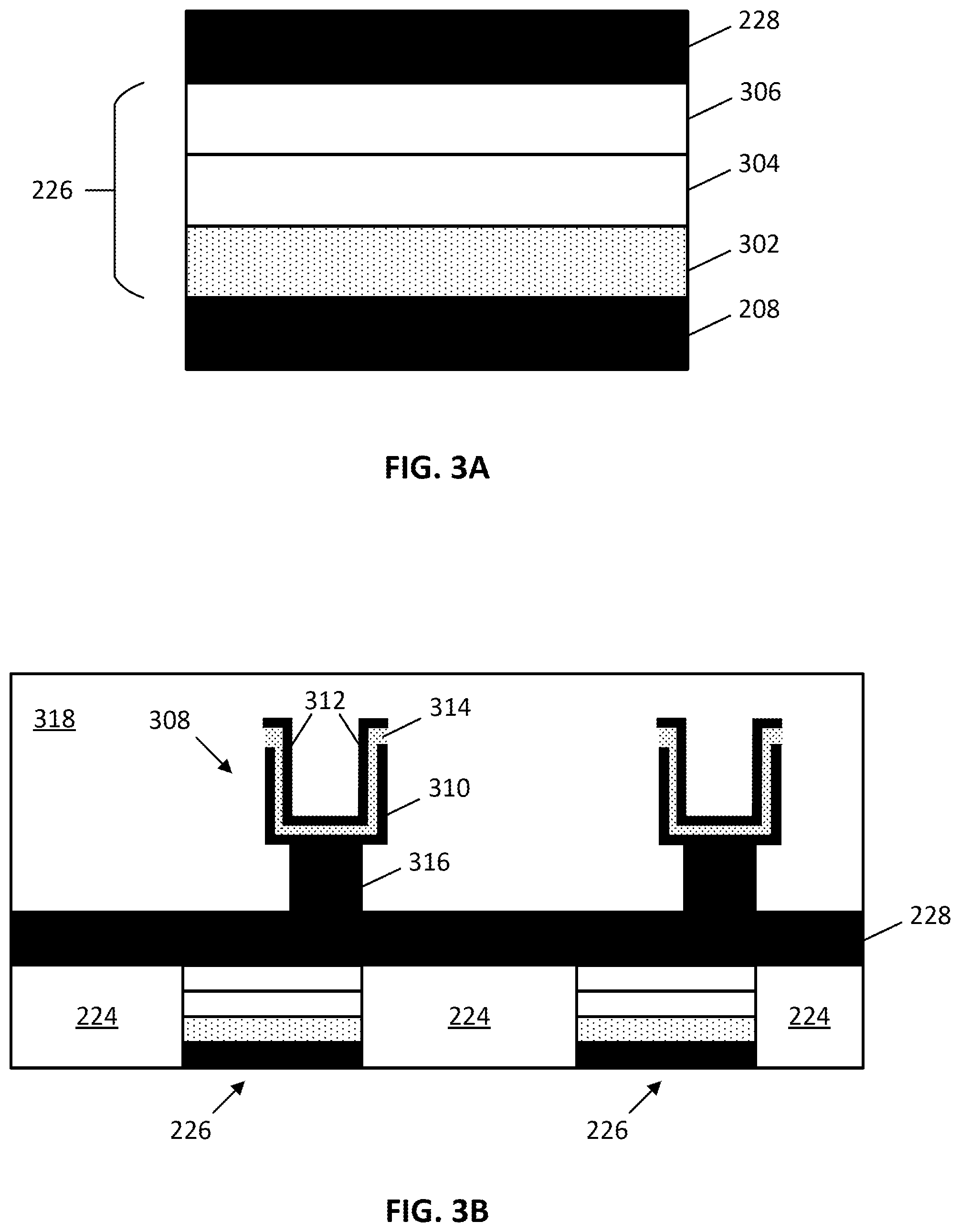 Patent US12564035 Figure 6 – Airgaps used in backend memory structures