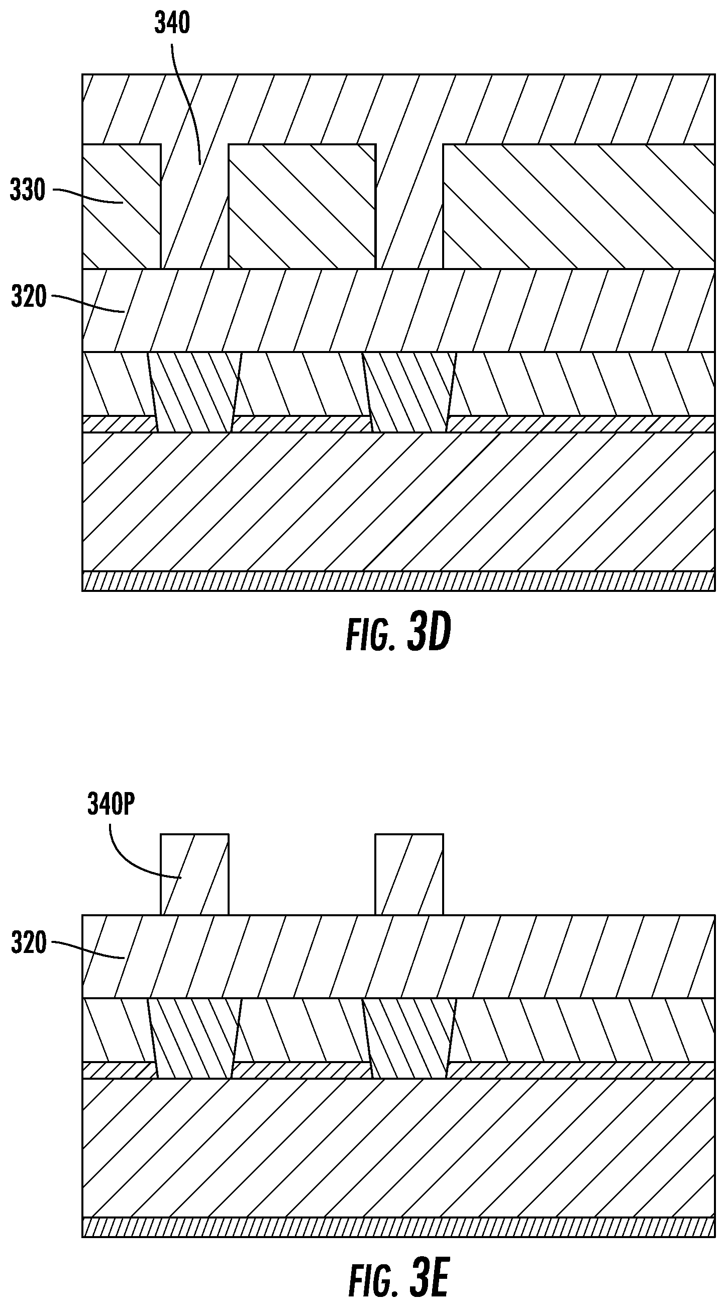 Patent US12564036 Figure 5 – Integrated circuit devices including via structures having a narrow upper portion, and related fabrication methods