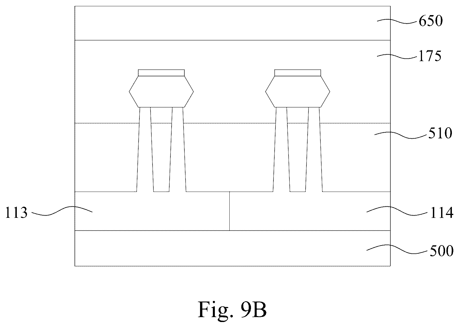 Patent US12564037 Figure 14 – Semiconductor device with source/drain via