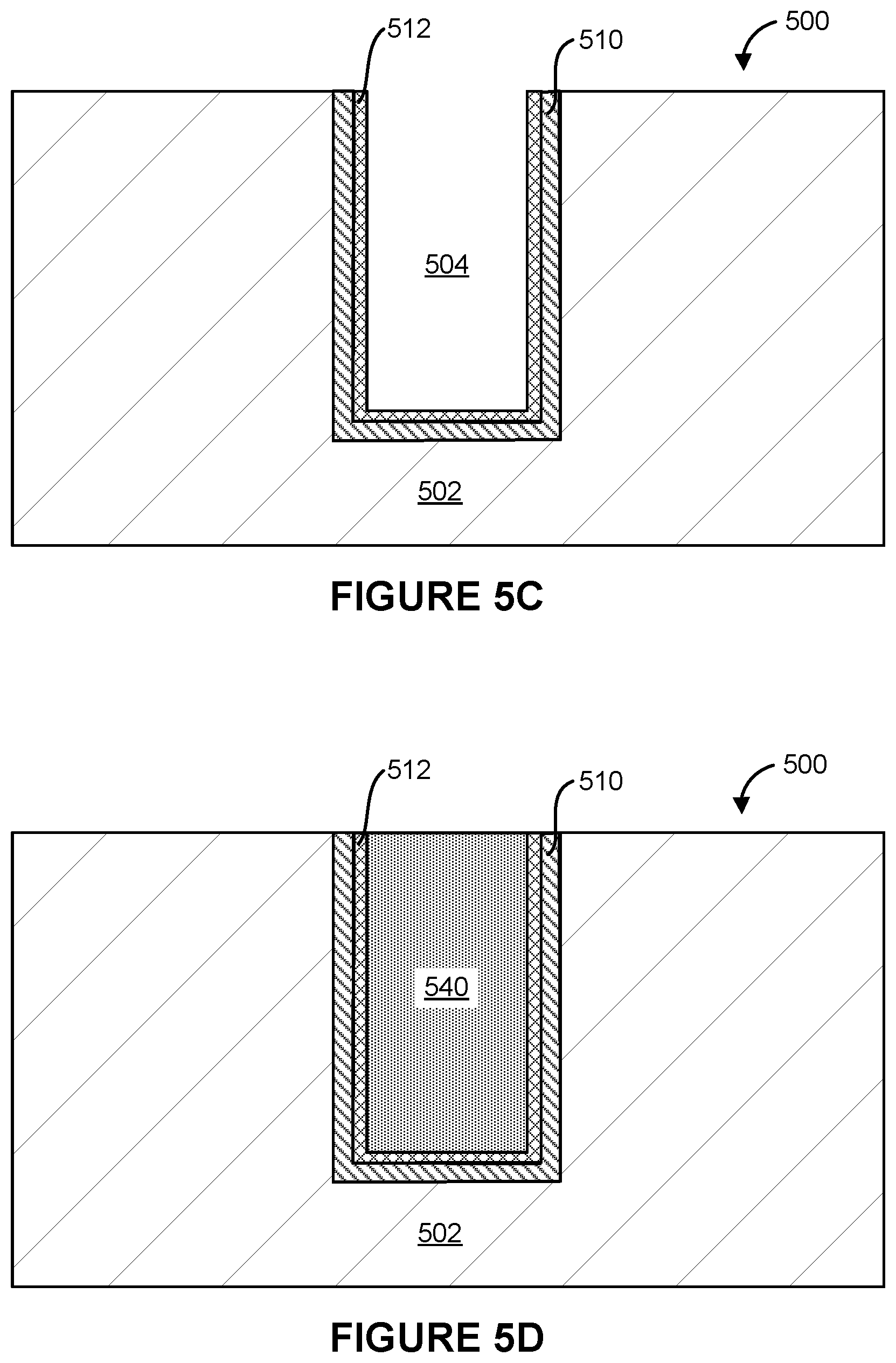 Patent US12564039 Figure 8 – Doping processes in metal interconnect structures