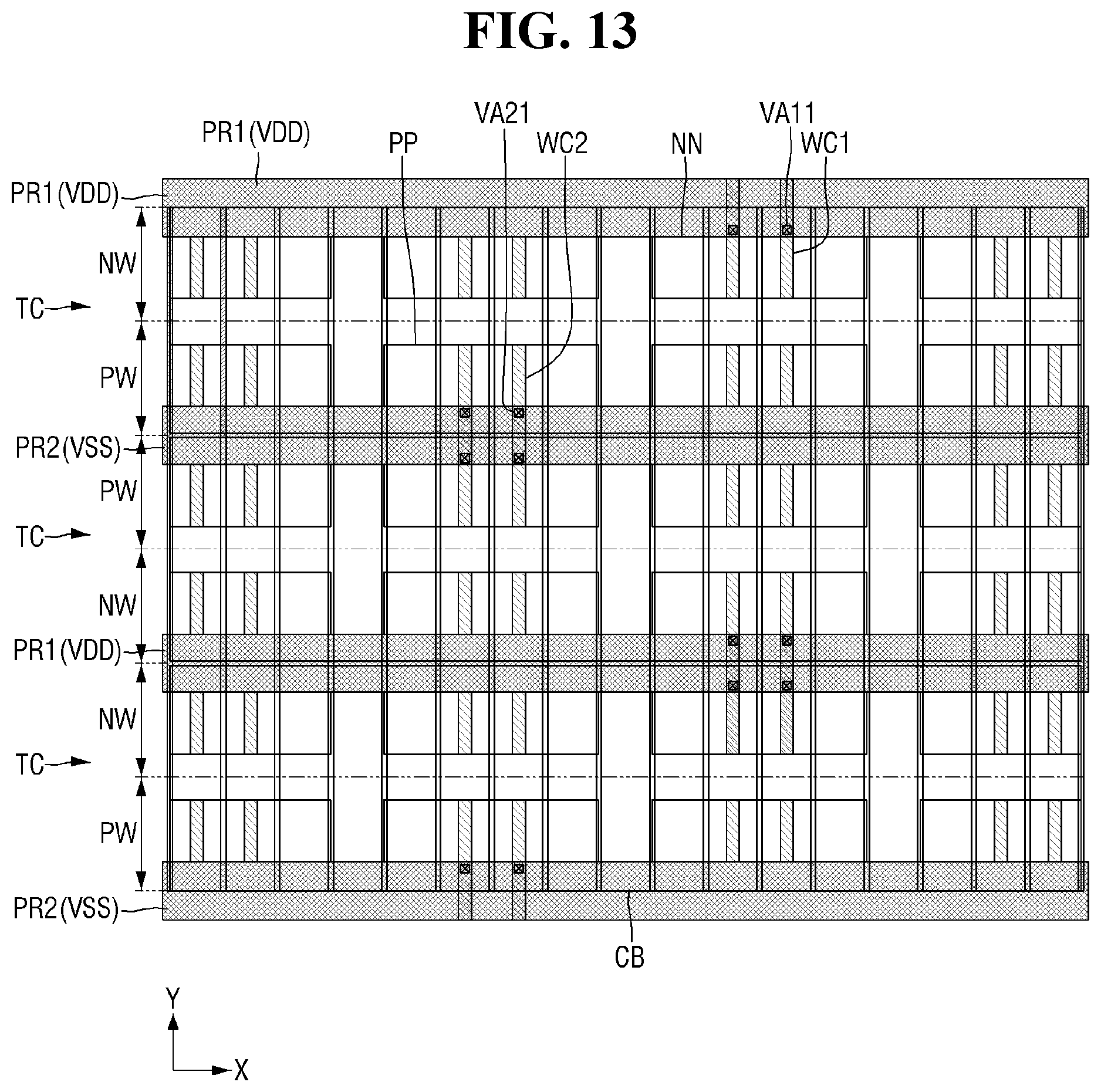 Patent US12564041 Figure 11 – Semiconductor device