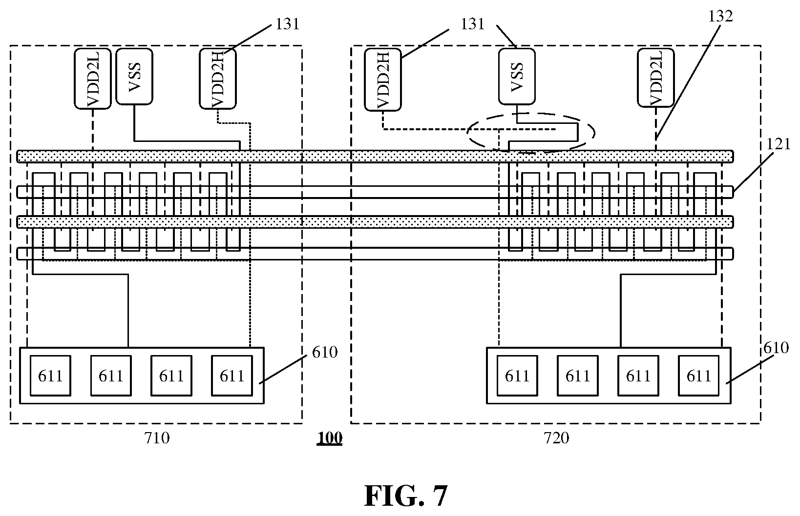 Patent US12564042 Figure 7 – Semiconductor structure and layout structure