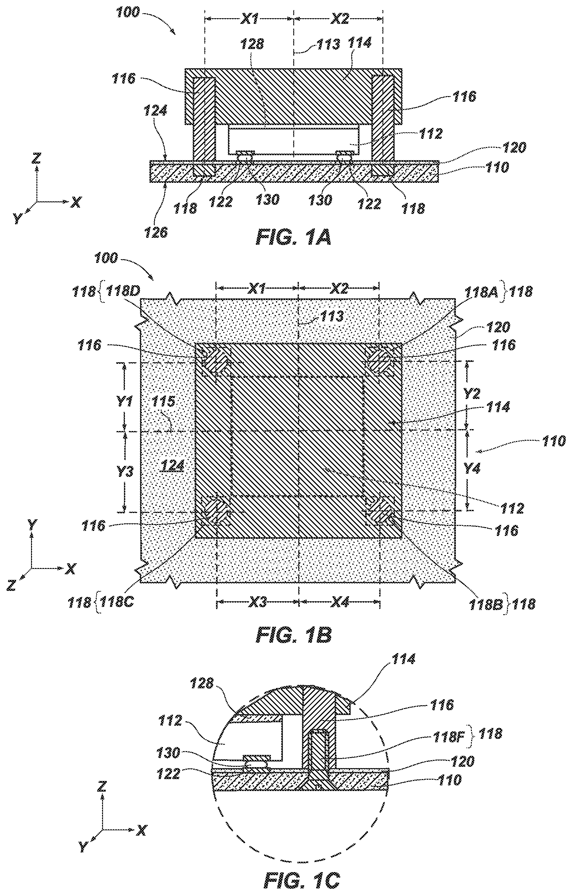 Patent US12564051 Figure 1 – Heat spreader apparatus with magnetic attachments on printed wiring board assemblies, related methods and electronic systems