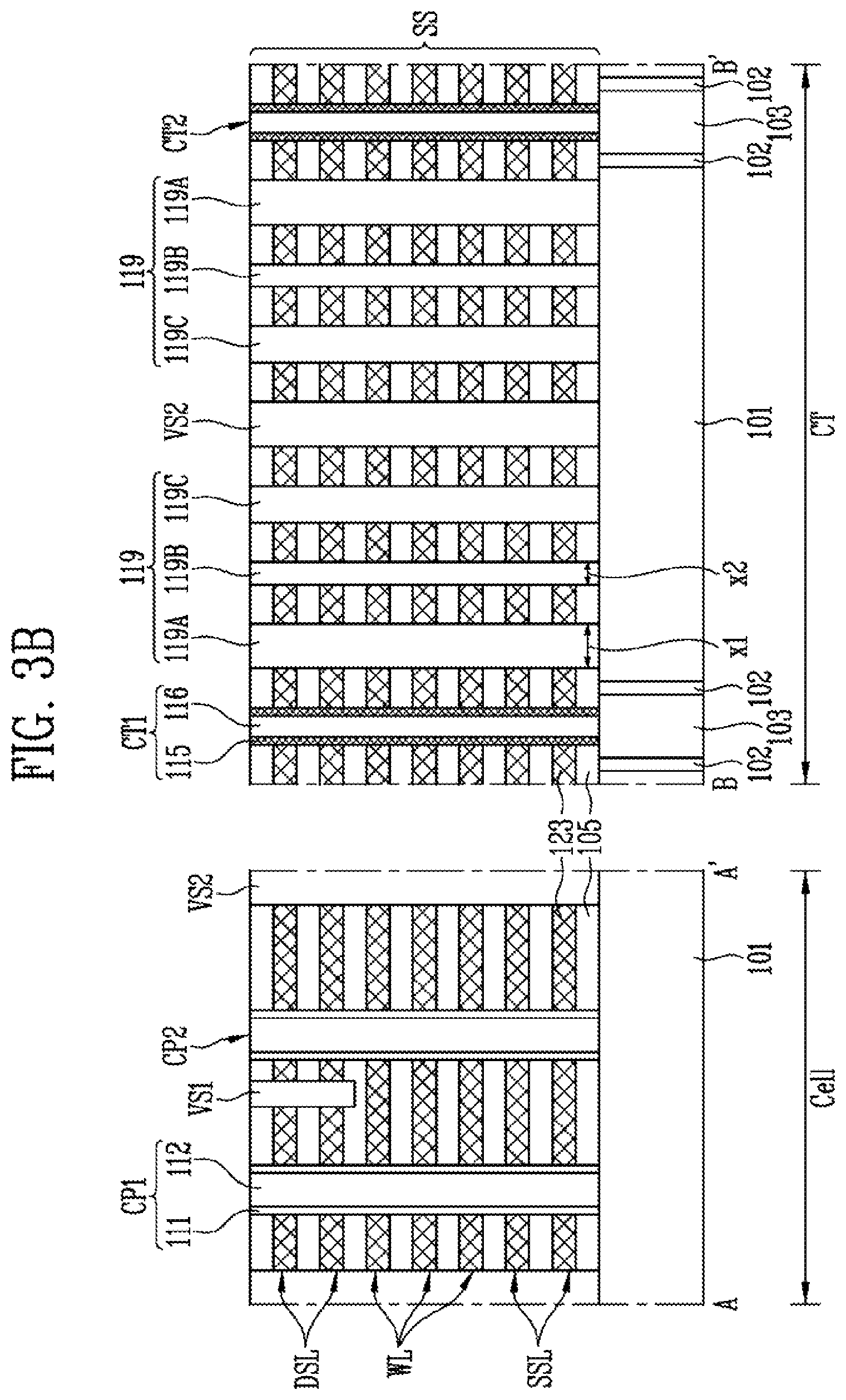 Patent US12564053 Figure 4 – Semiconductor device and method of manufacturing the semiconductor device
