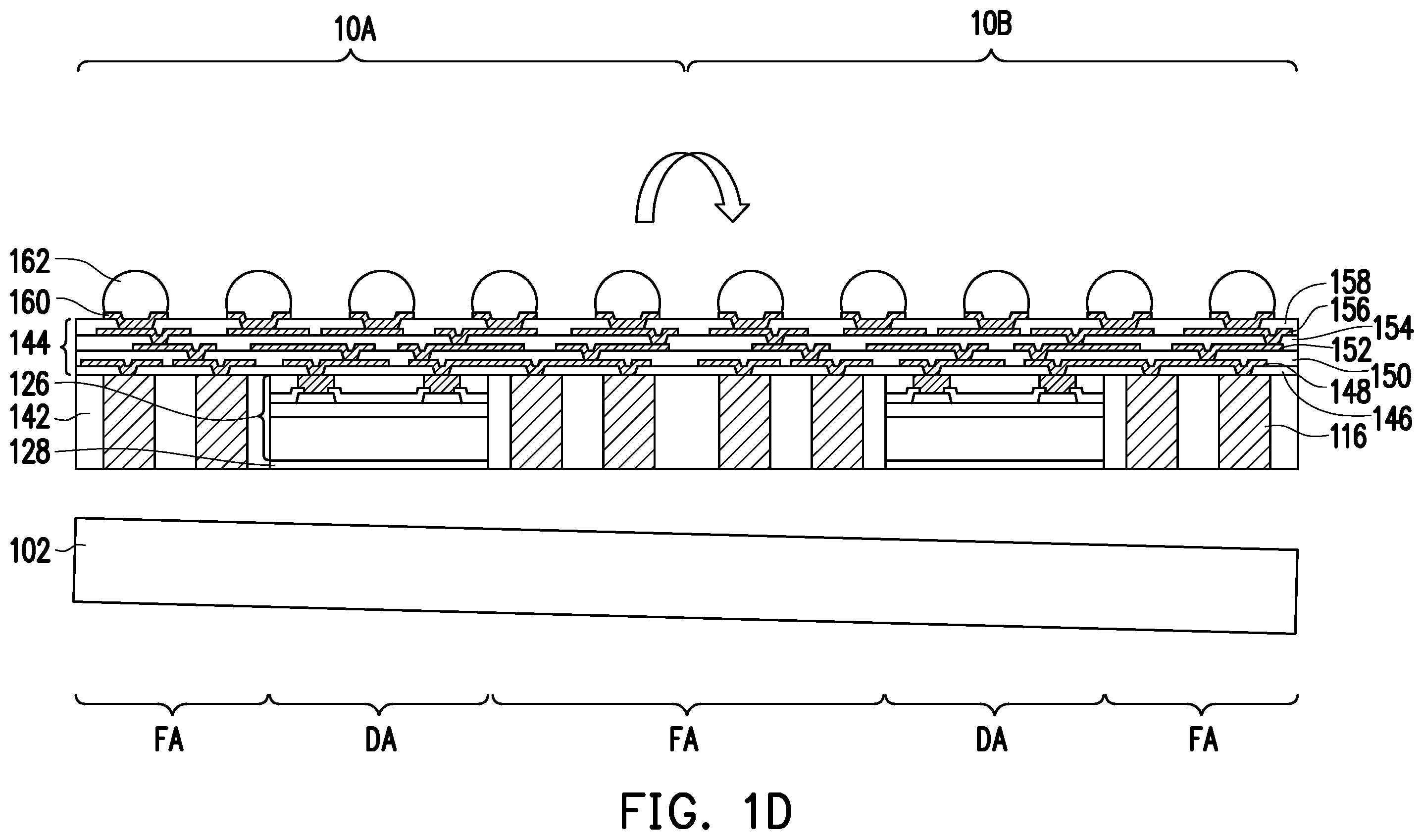 Patent US12564054 Figure 4 – Package structure