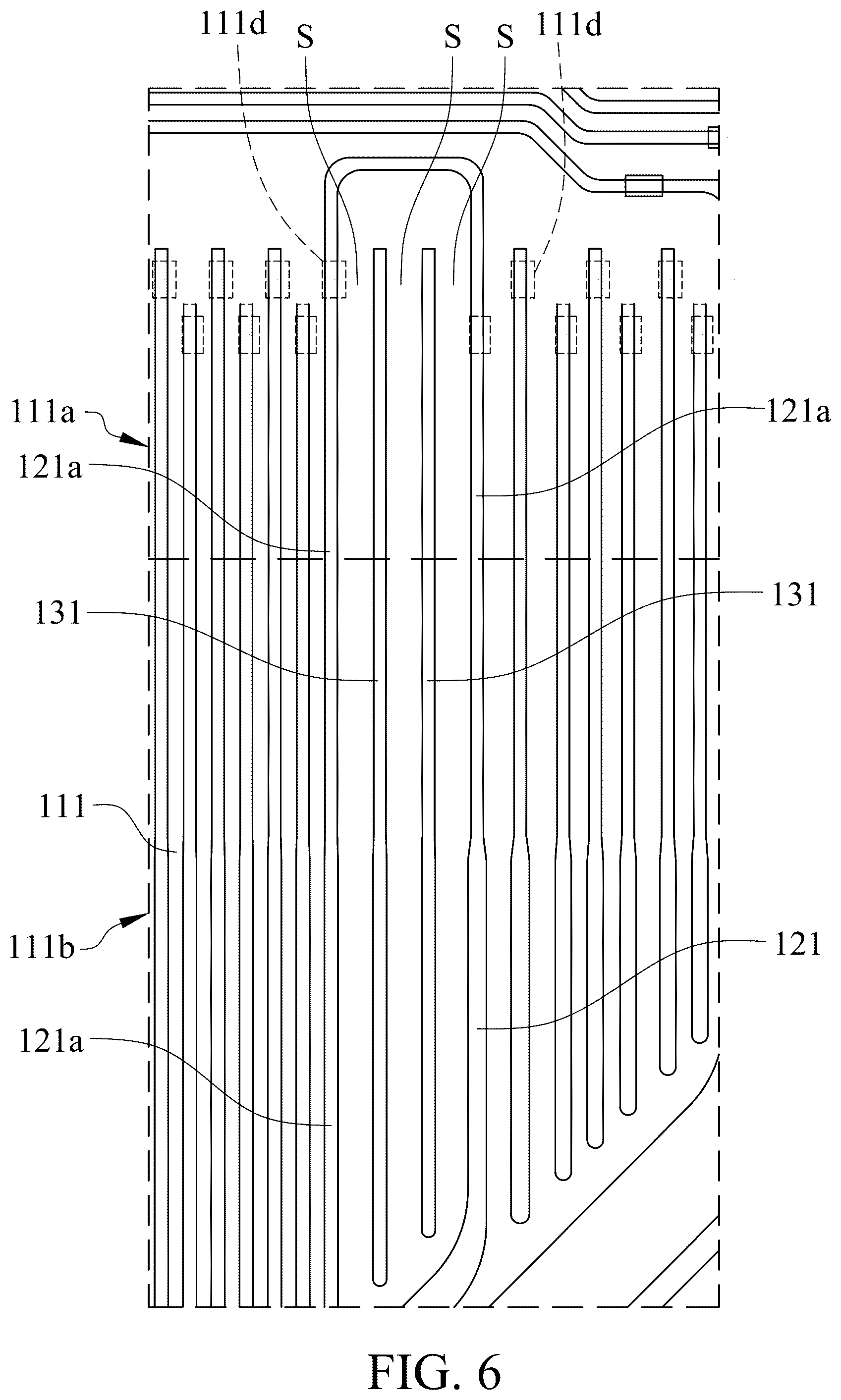 Patent US12564056 Figure 4 – Inner lead structure of flexible circuit board