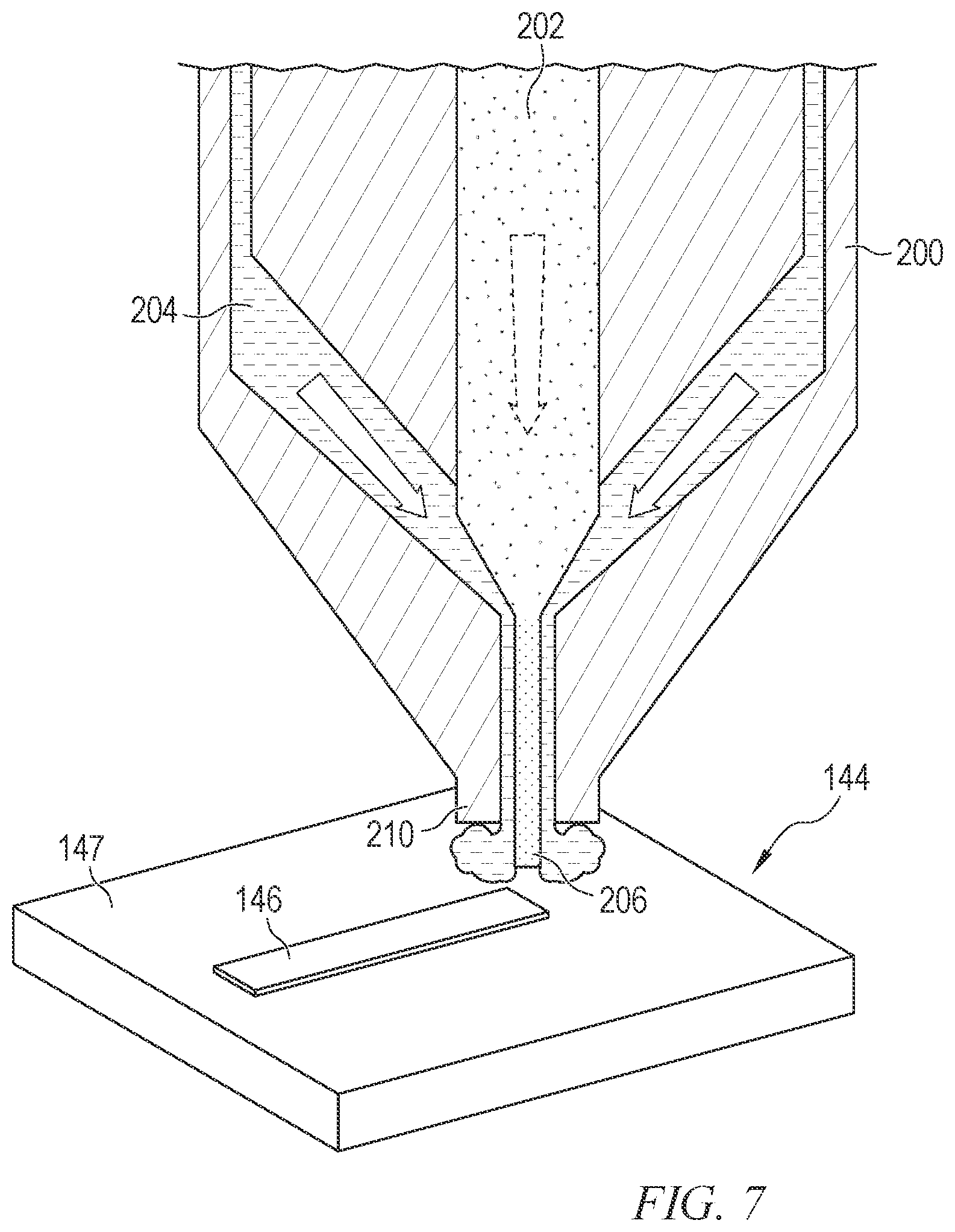 Patent US12564059 Figure 10 – Semiconductor device and method of forming graphene core shell embedded within shielding layer