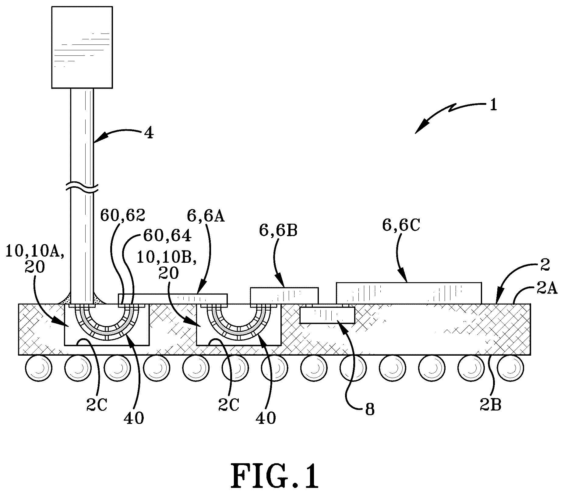 Patent US12564064 Figure 1 – RF bridge