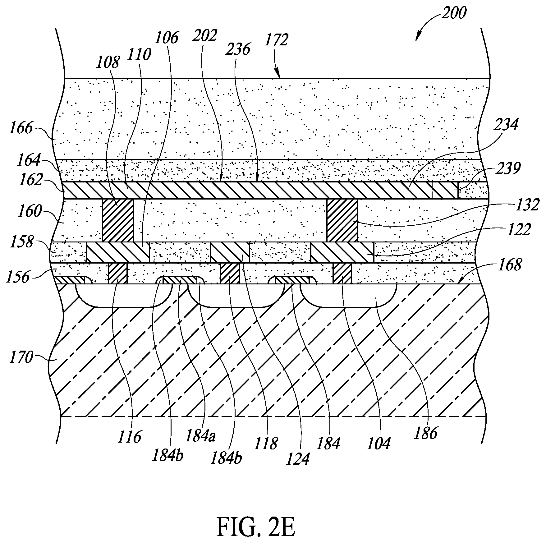 Patent US12564065 Figure 8 – Radio frequency (RF) switch with drain/source contacts