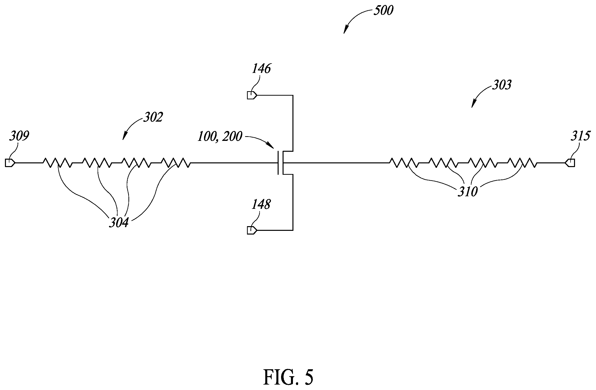 Patent US12564065 Figure 11 – Radio frequency (RF) switch with drain/source contacts