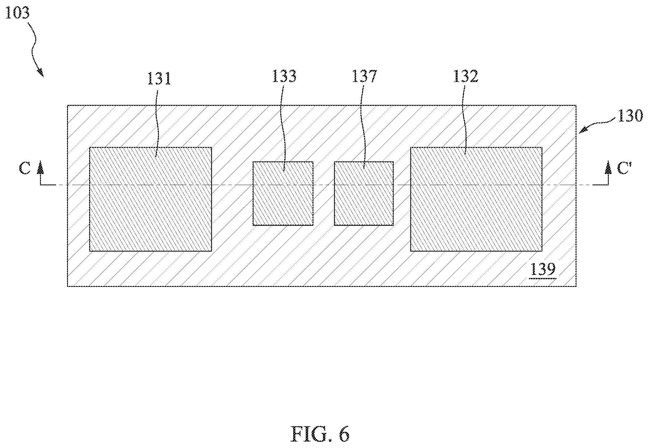 Patent US12564066 Figure 6 – Semiconductor structure having passive component and method of manufacturing thereof