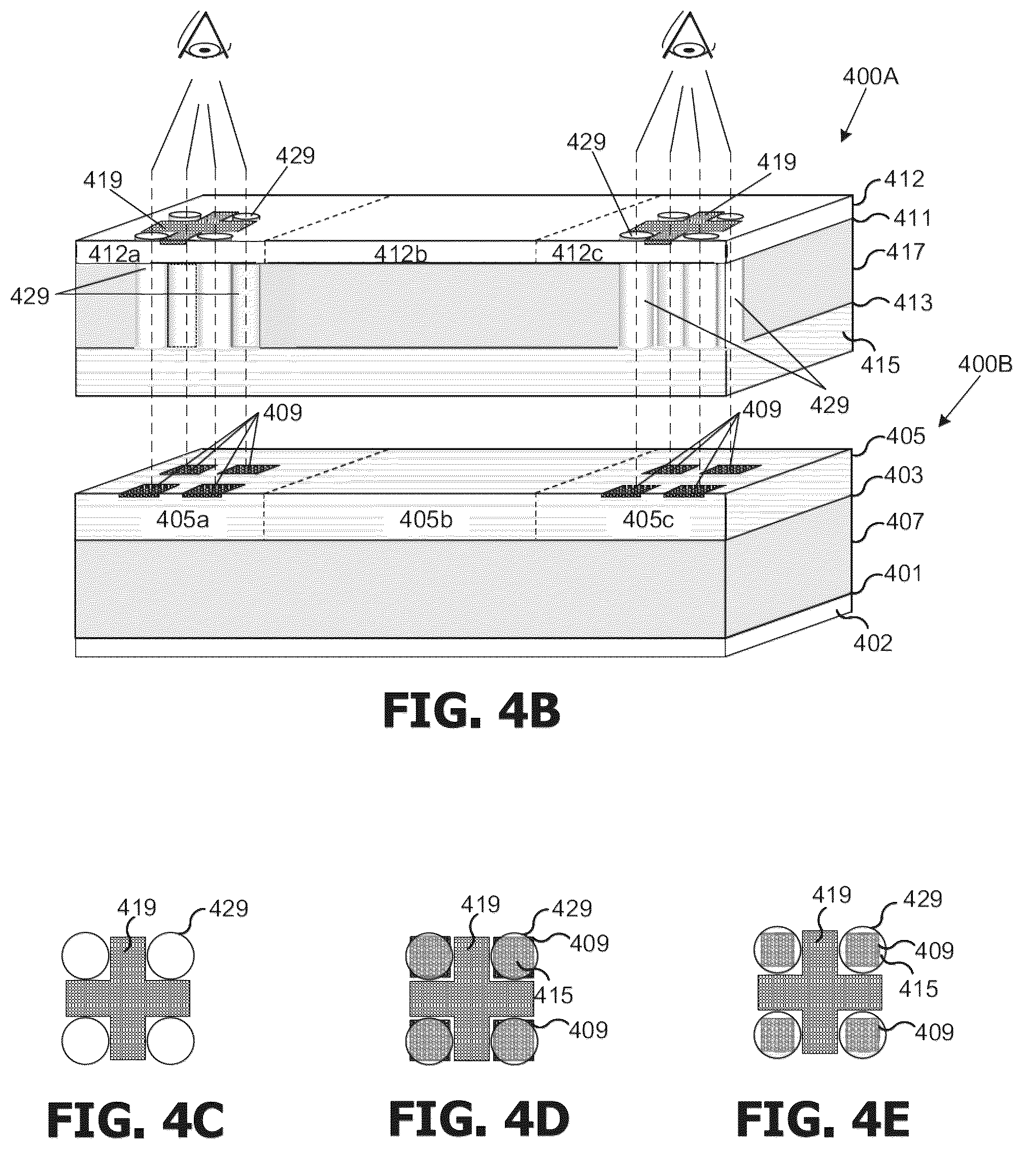 Patent US12564067 Figure 5 – Wafer alignment for stacked wafers and semiconductor device assemblies