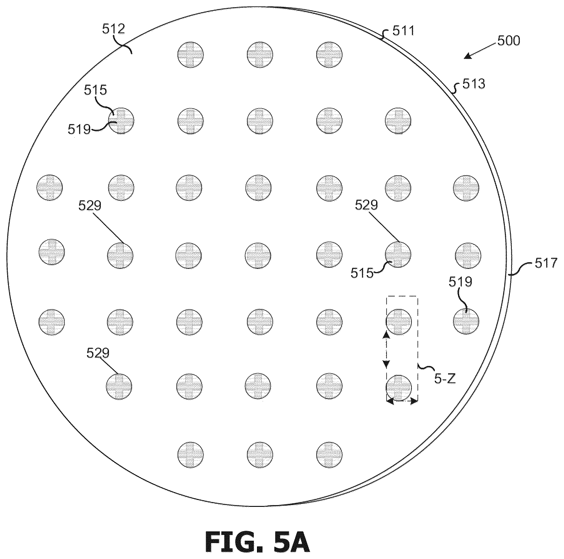 Patent US12564067 Figure 6 – Wafer alignment for stacked wafers and semiconductor device assemblies
