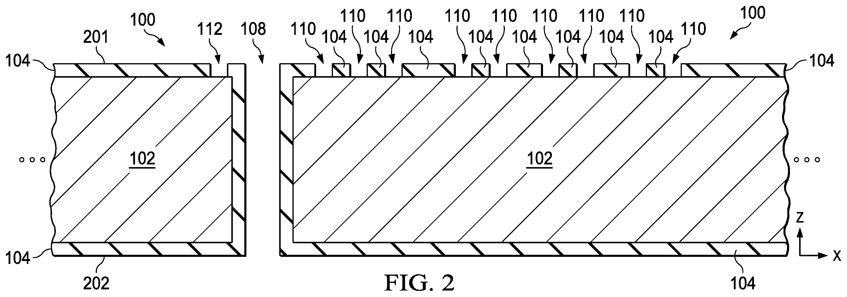 Patent US12564071 Figure 2 – Laser ablation surface treatment for microelectronic assembly