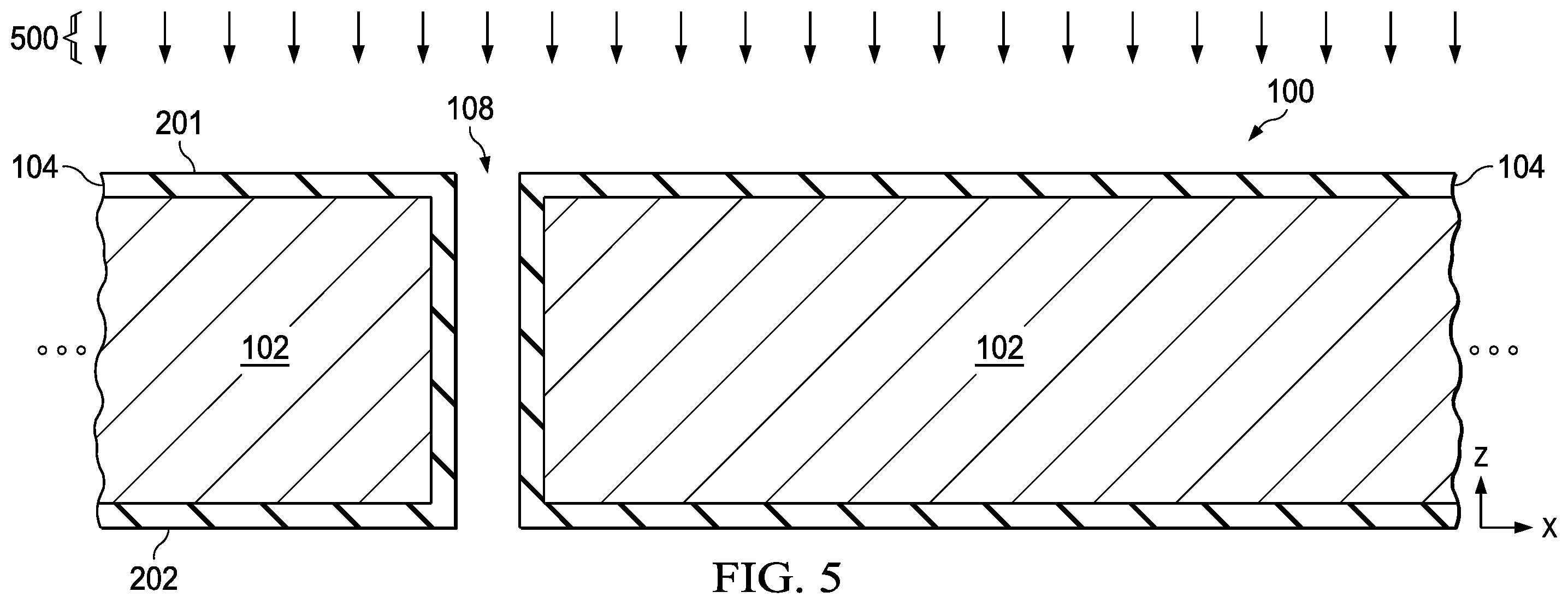 Patent US12564071 Figure 5 – Laser ablation surface treatment for microelectronic assembly