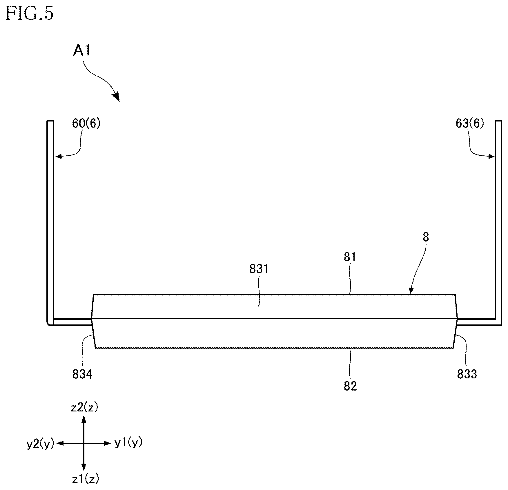 Patent US12564073 Figure 5 – Control chip for leadframe package