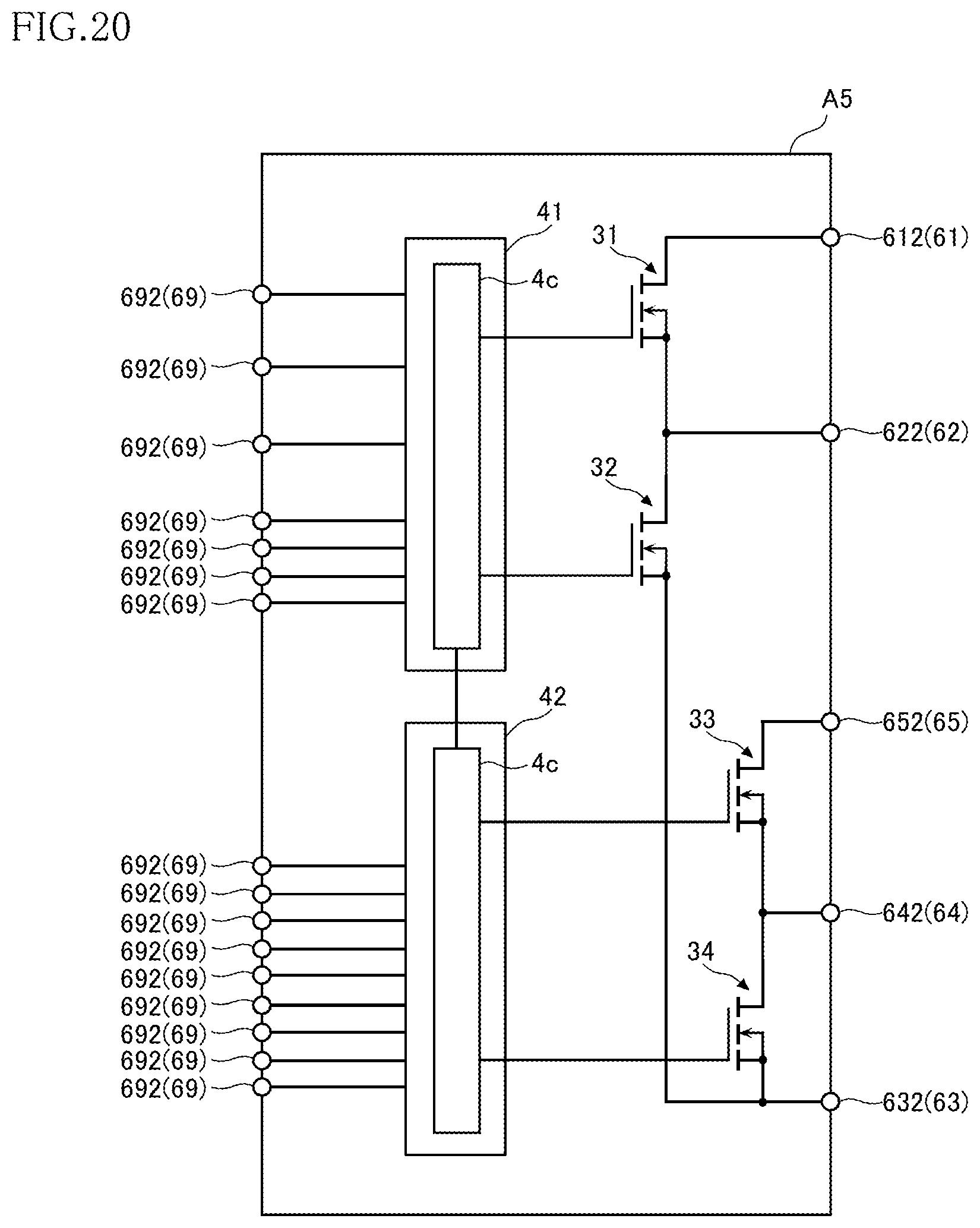 Patent US12564073 Figure 20 – Control chip for leadframe package