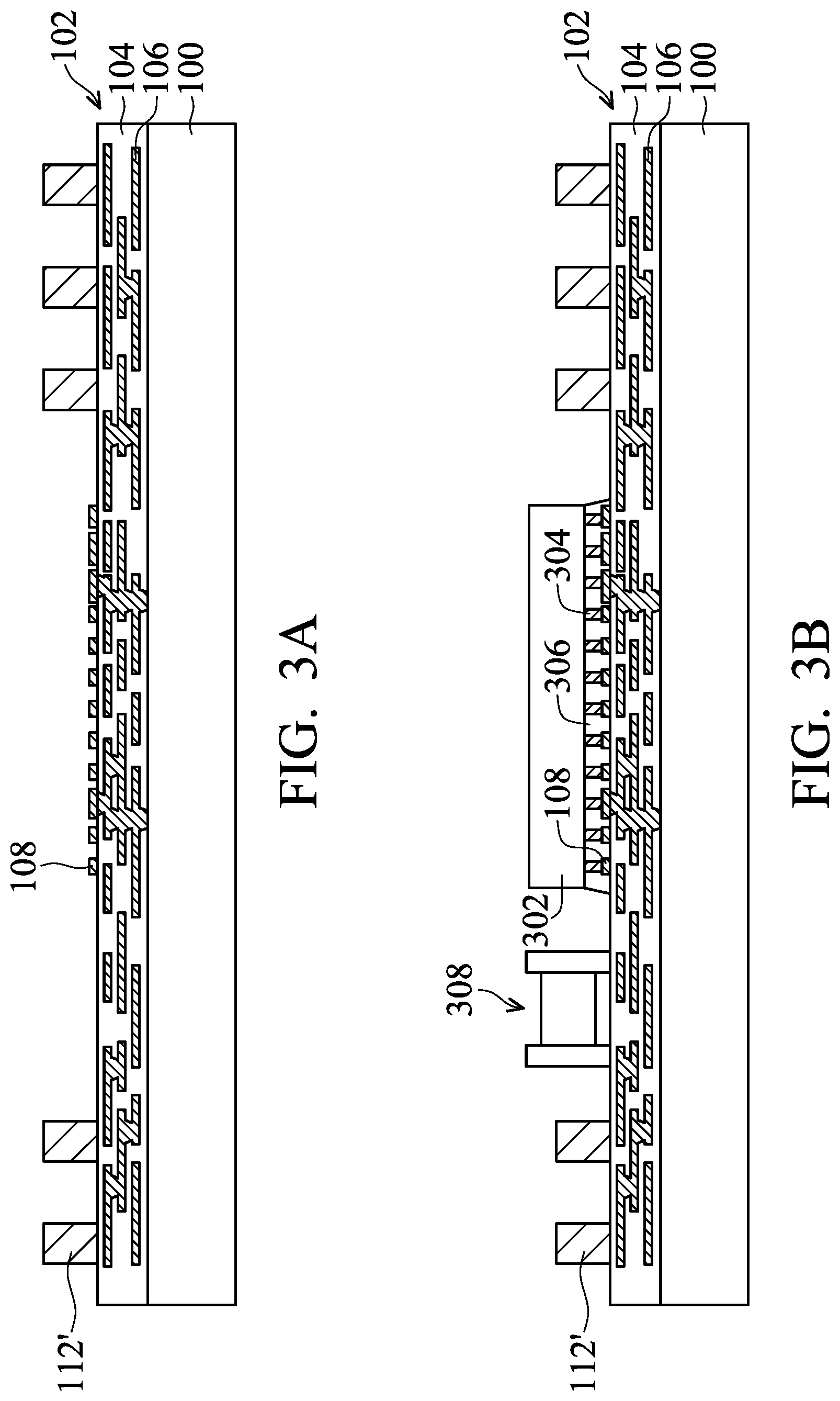 Patent US12564076 Figure 8 – Chip package with fan-out feature and method for forming the same
