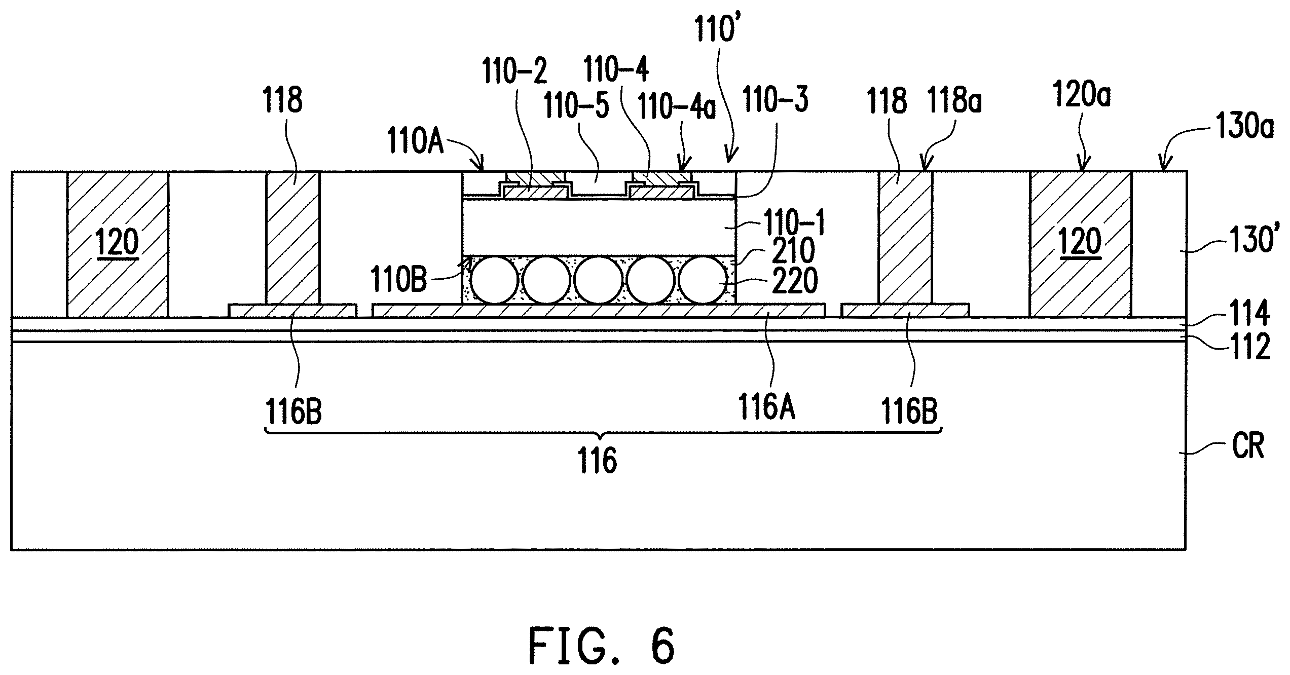 Patent US12564077 Figure 7 – Method of forming package structure including antennas