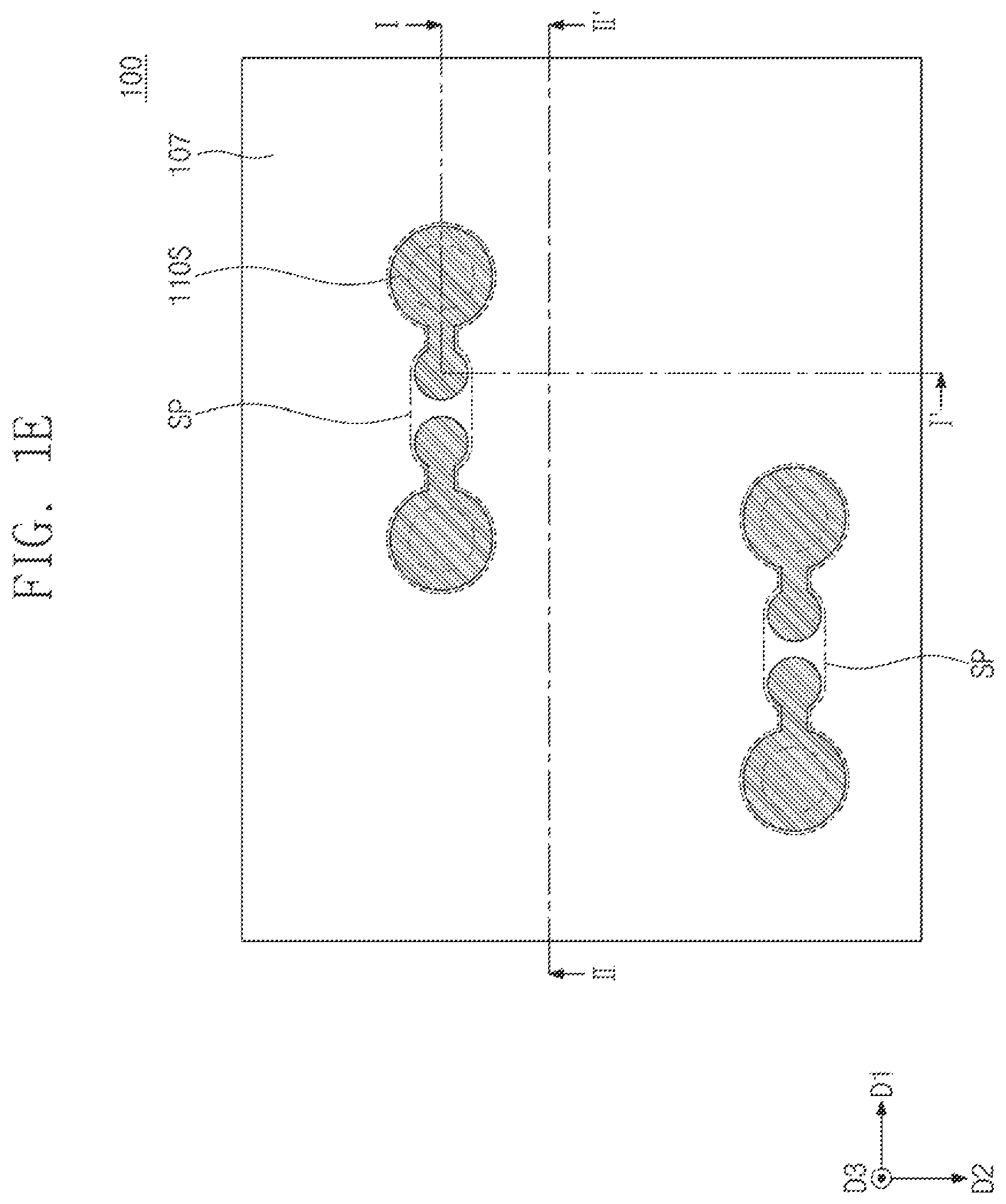 Patent US12564079 Figure 5 – Semiconductor package including a redistribution substrate and a pair of signal patterns