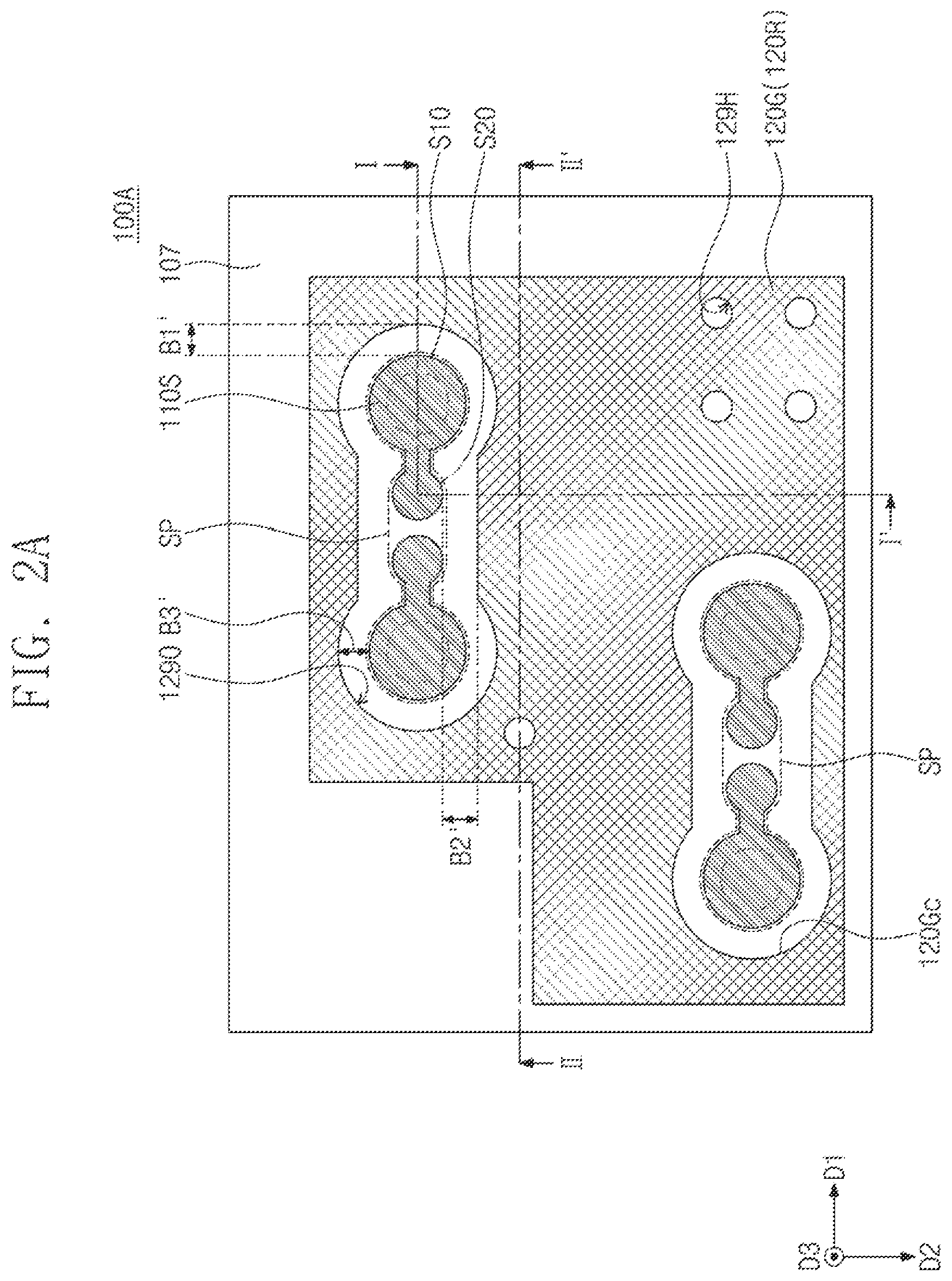 Patent US12564079 Figure 8 – Semiconductor package including a redistribution substrate and a pair of signal patterns