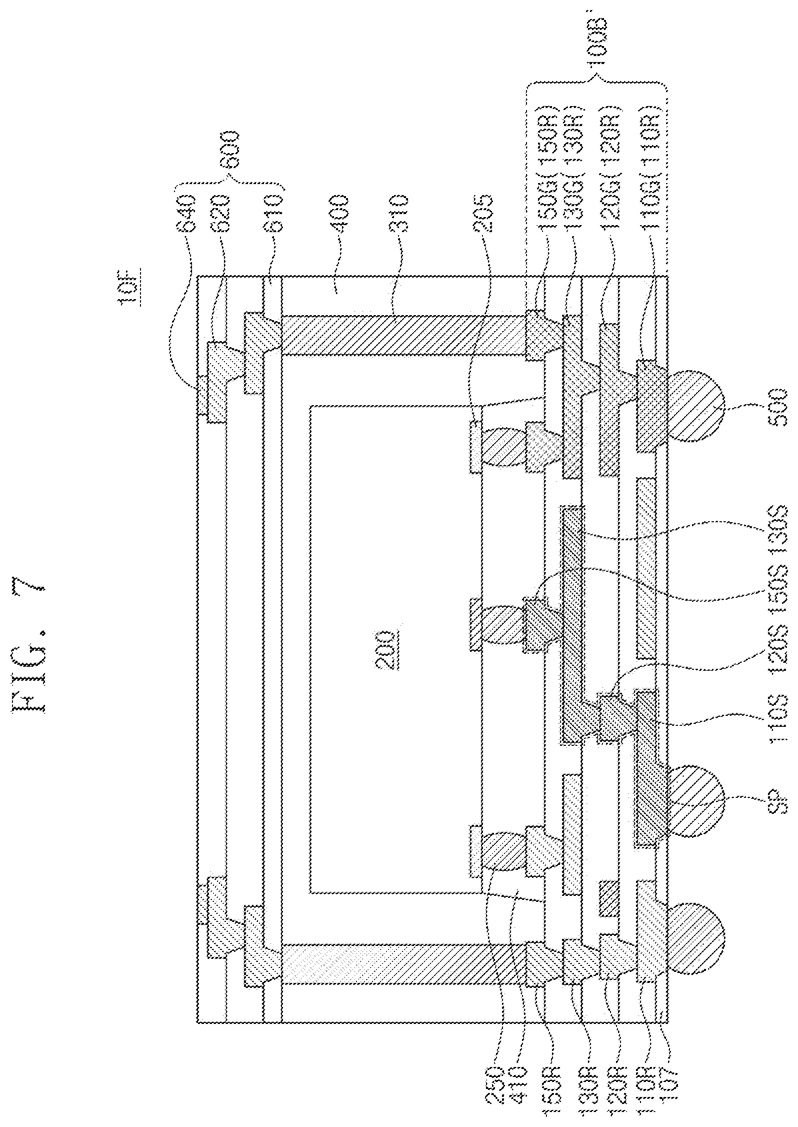 Patent US12564079 Figure 18 – Semiconductor package including a redistribution substrate and a pair of signal patterns