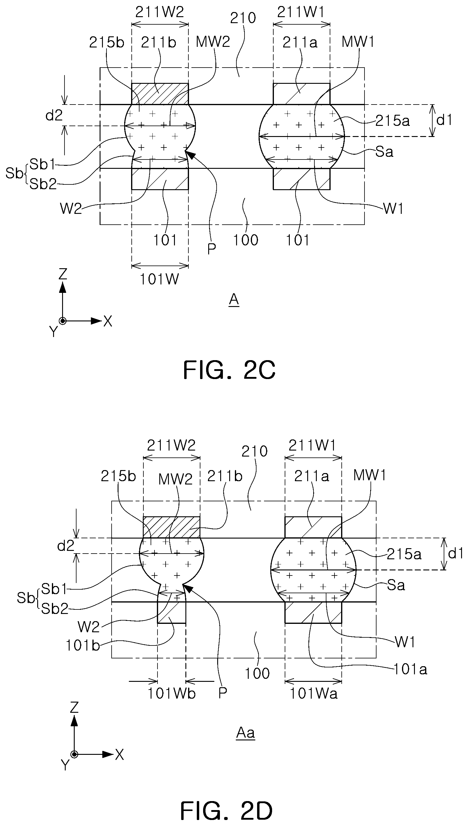 Patent US12564080 Figure 3 – Memory module having first connection bumps and second connection bumps