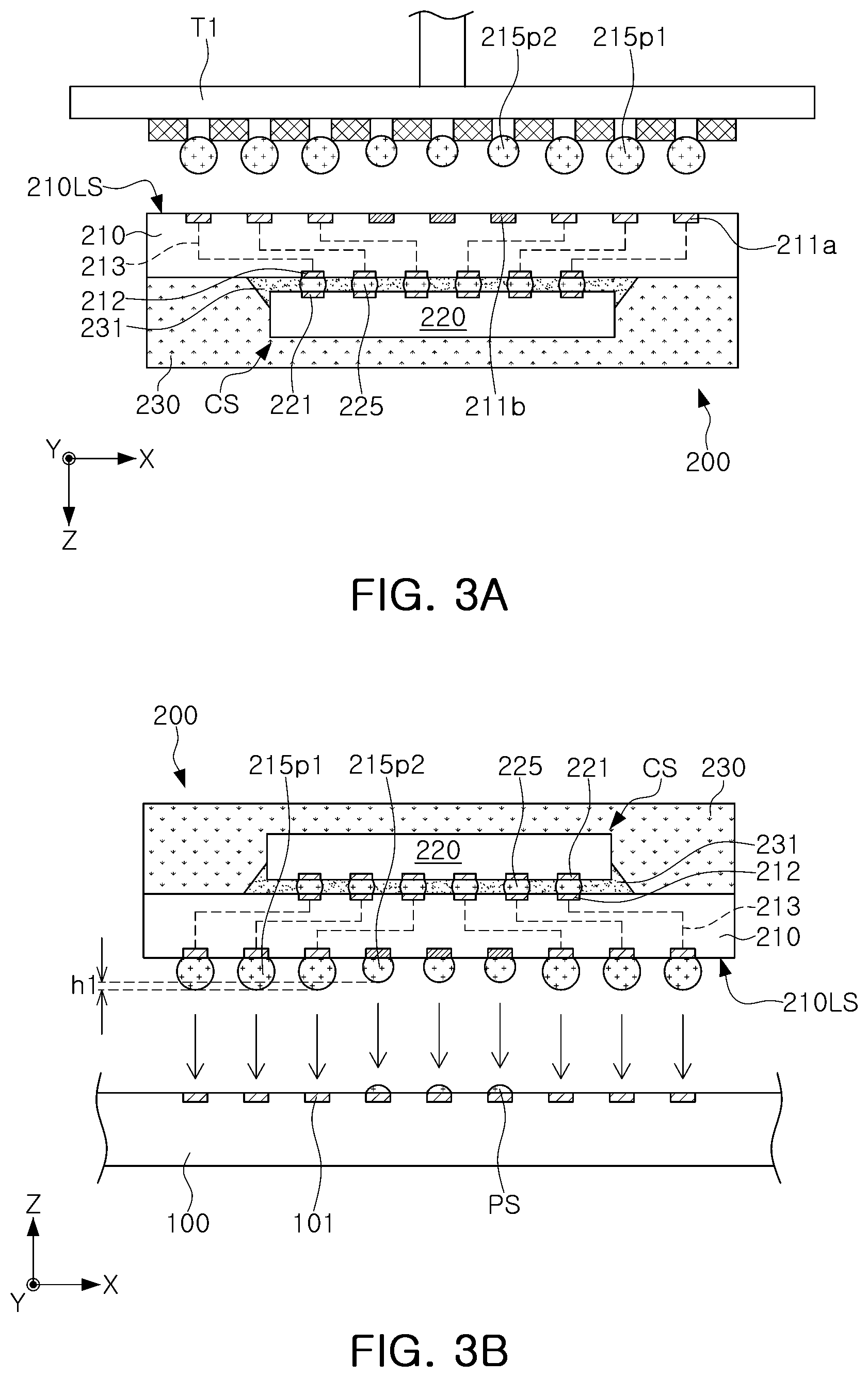 Patent US12564080 Figure 4 – Memory module having first connection bumps and second connection bumps
